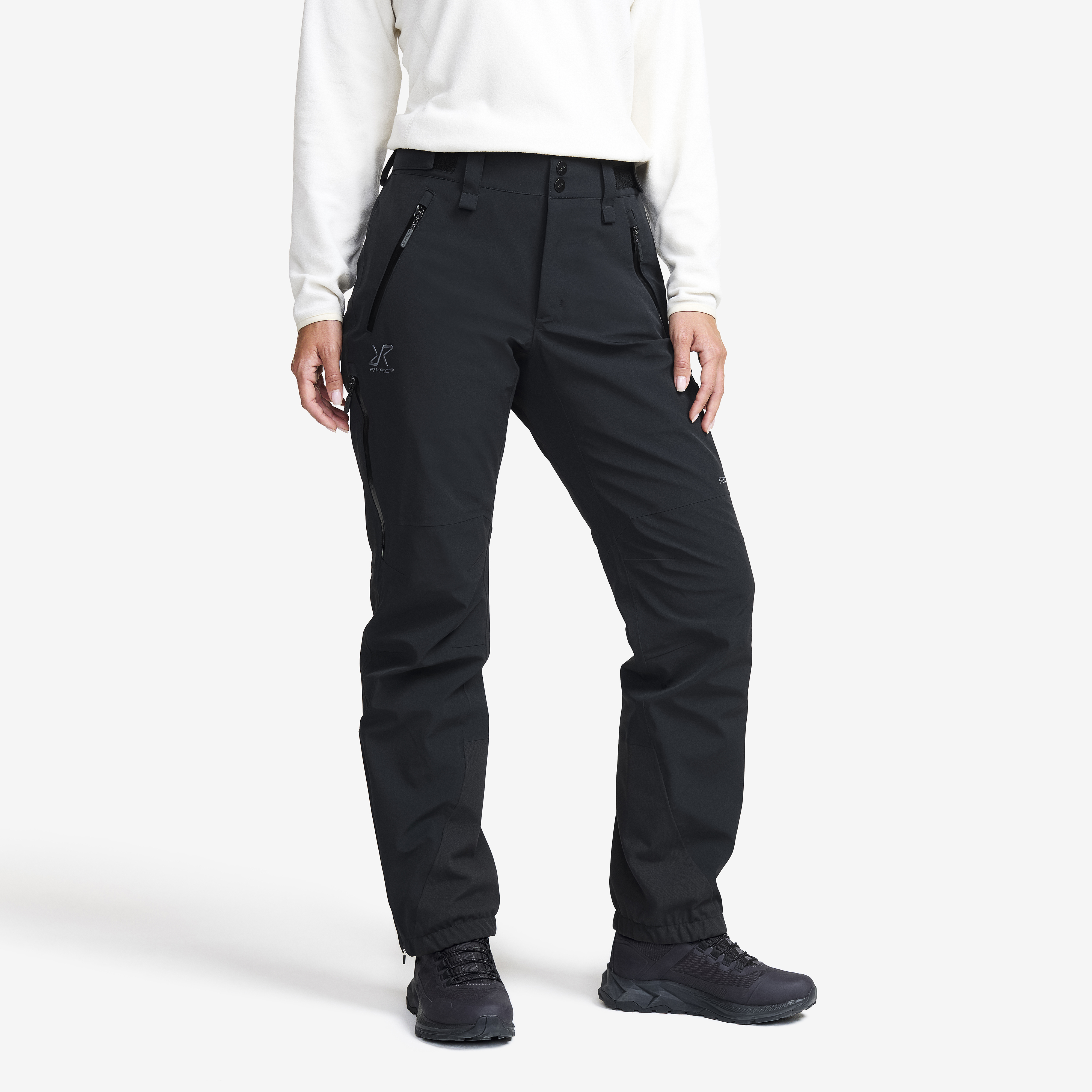 Cyclone 3L Shell Pants Black Mujeres,