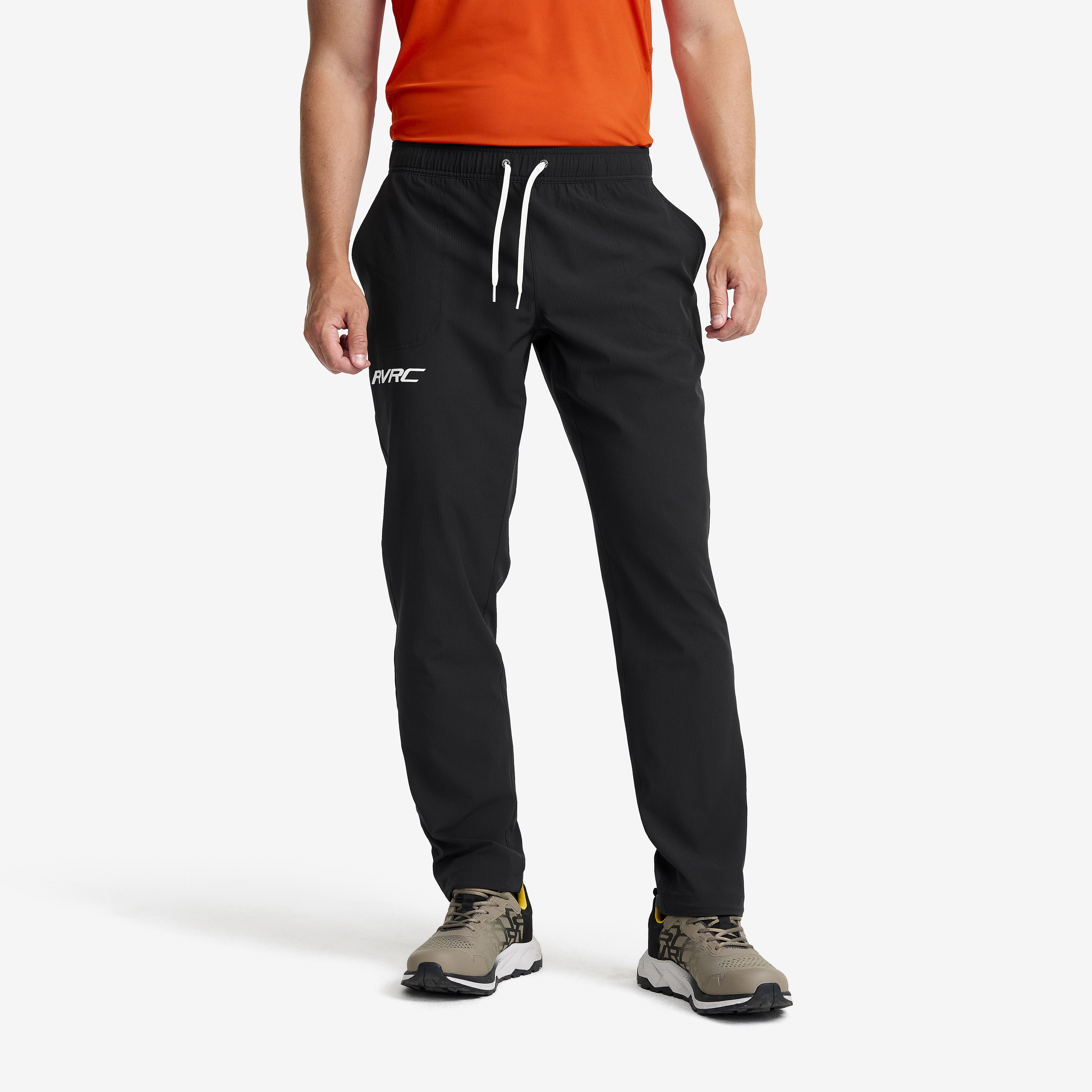 Athletic Lightweight Pants Herr Black, :XS