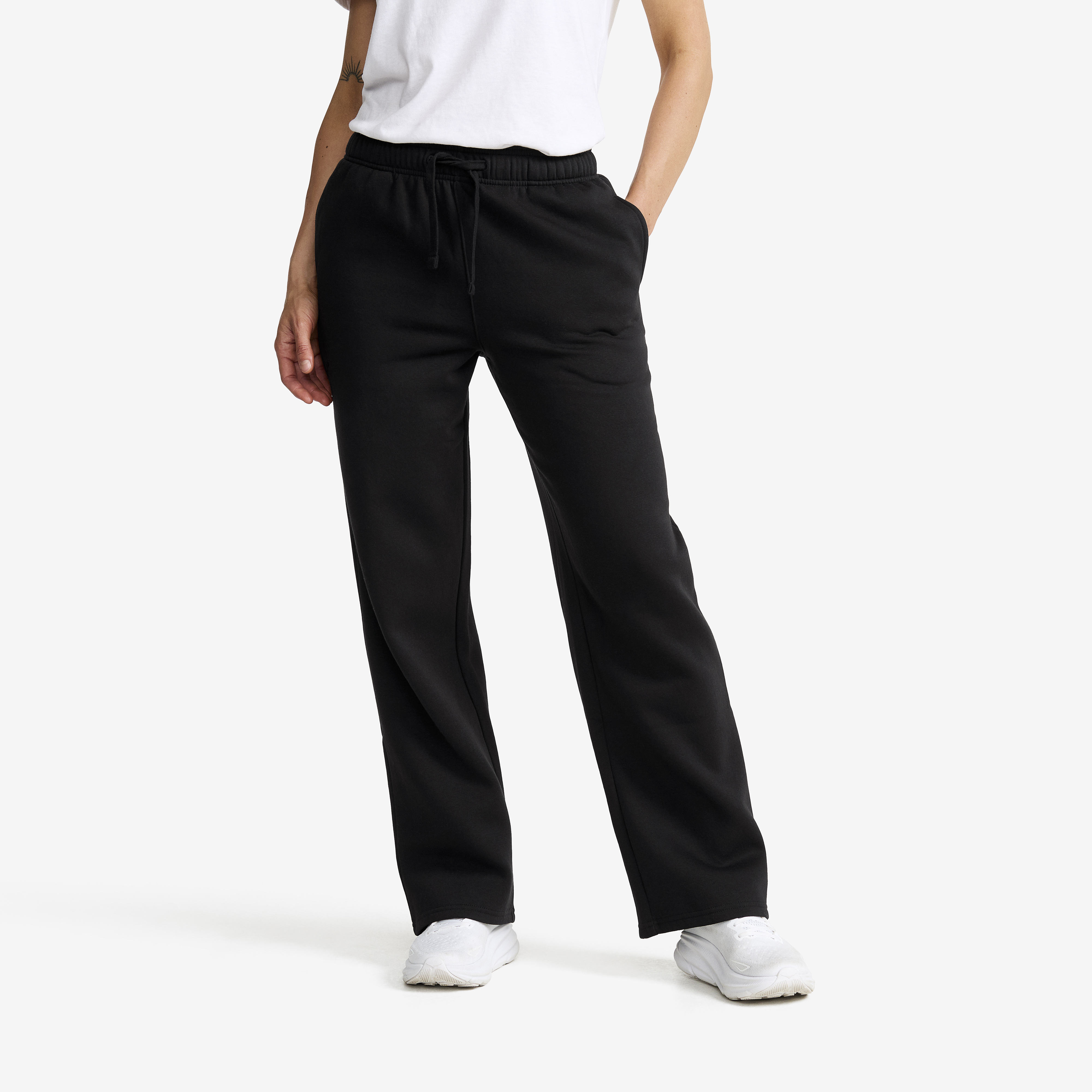 RVRC Wide Sweatpants Black Damskie,