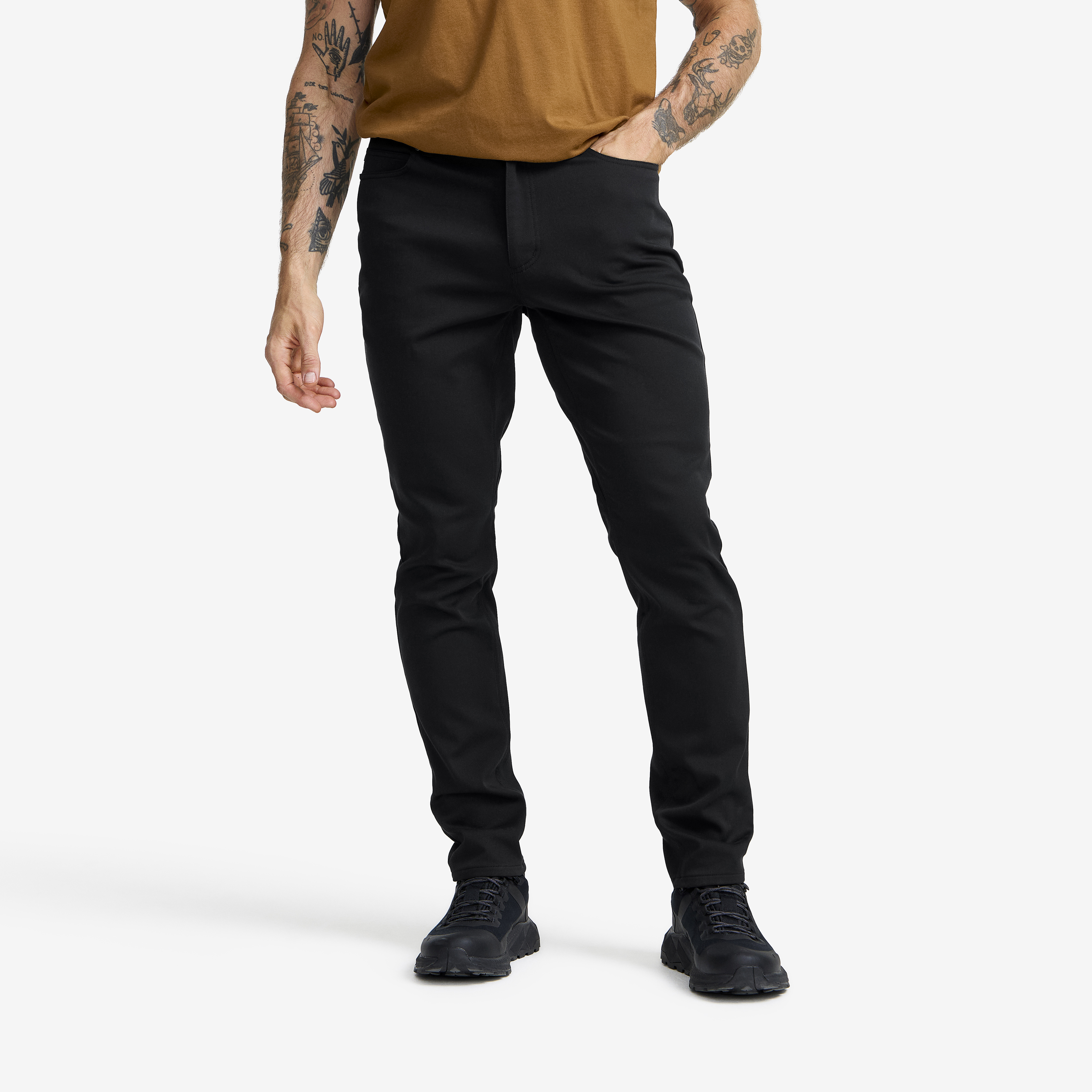 Path Stretch Jeans Black Meestele,