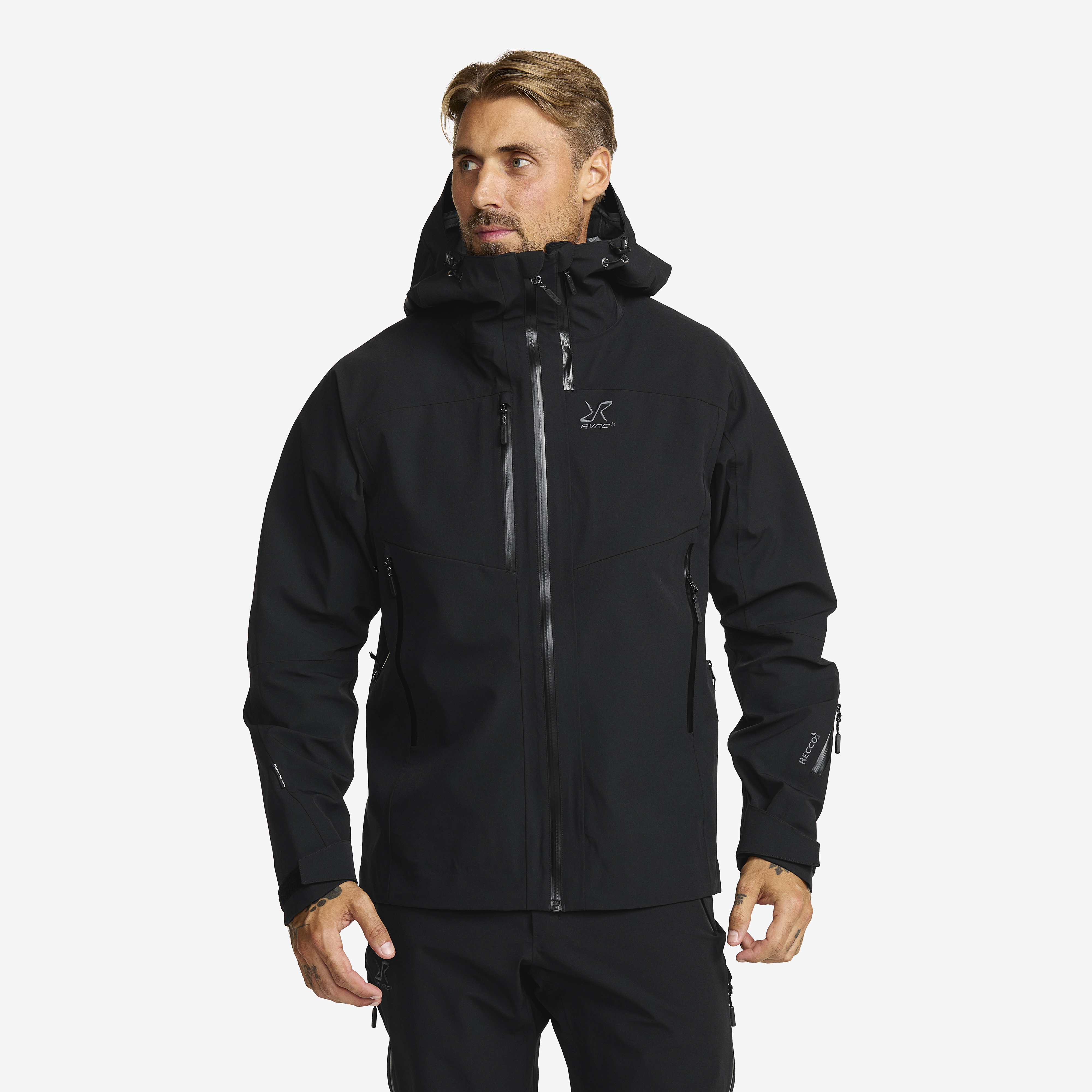 Cyclone 3L Shell Jacket Herr Black, :S