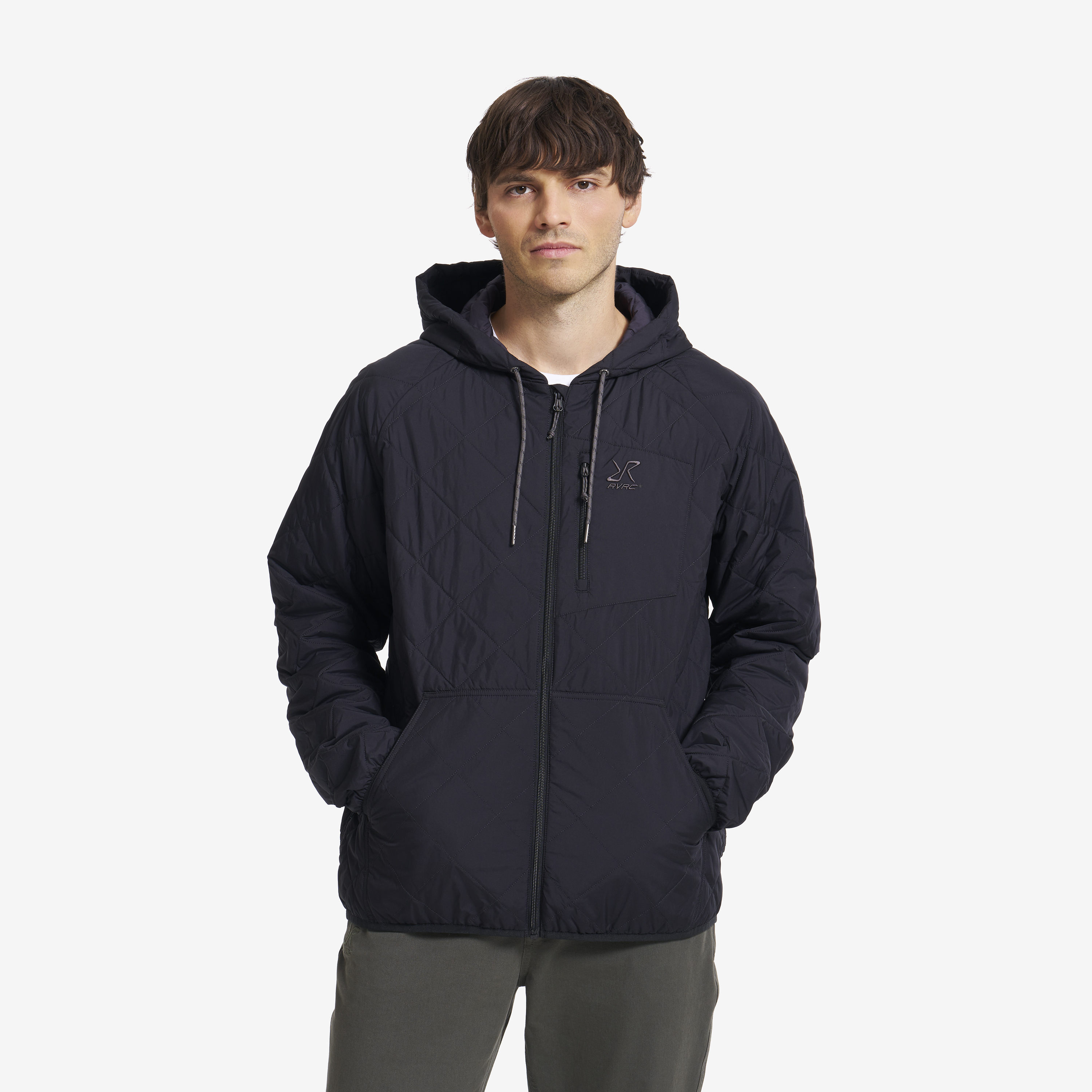 Tapa Quilt Insulated Jacket Herr Black, :M