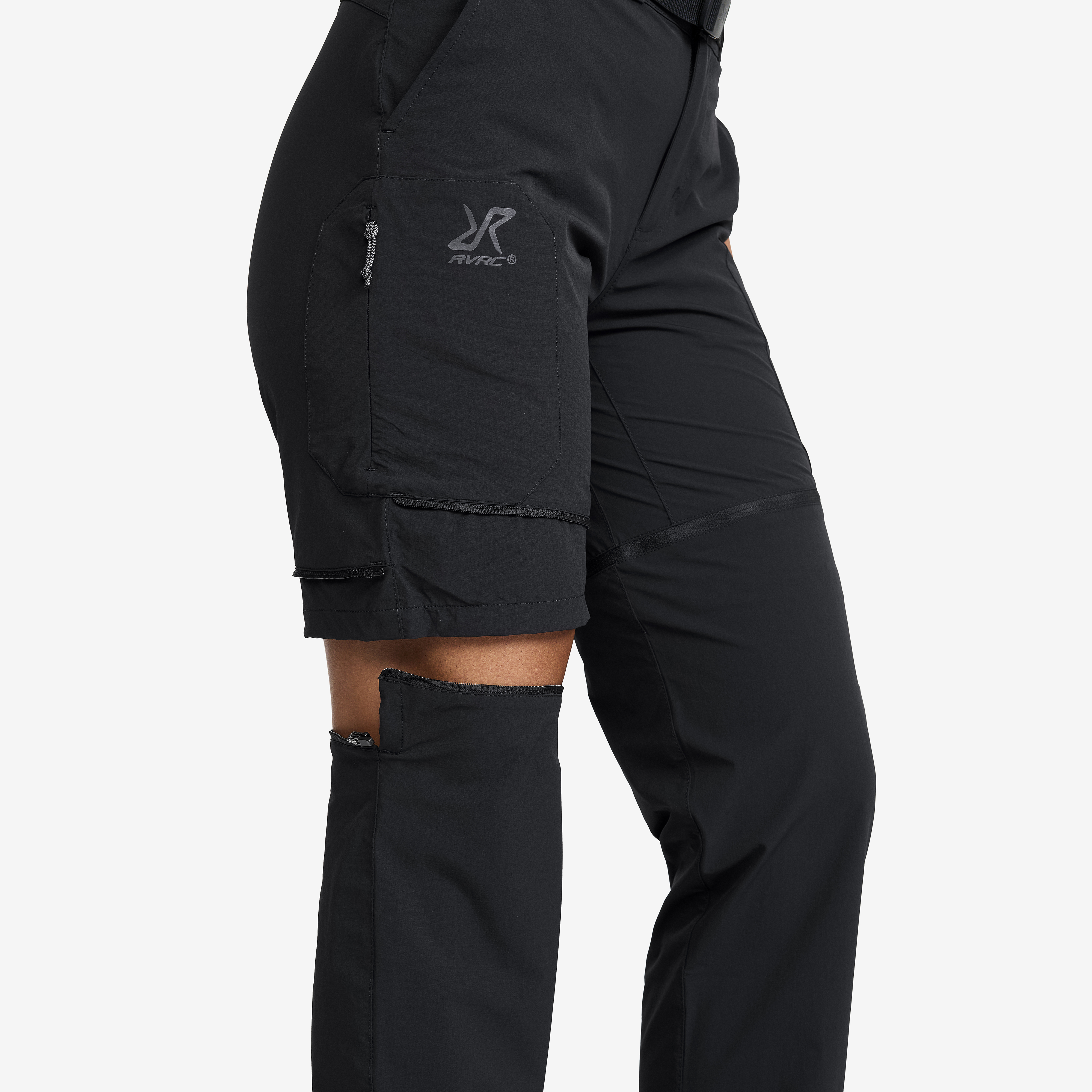 Elevate Hiking Zip-off Trousers Women Black RevolutionRace