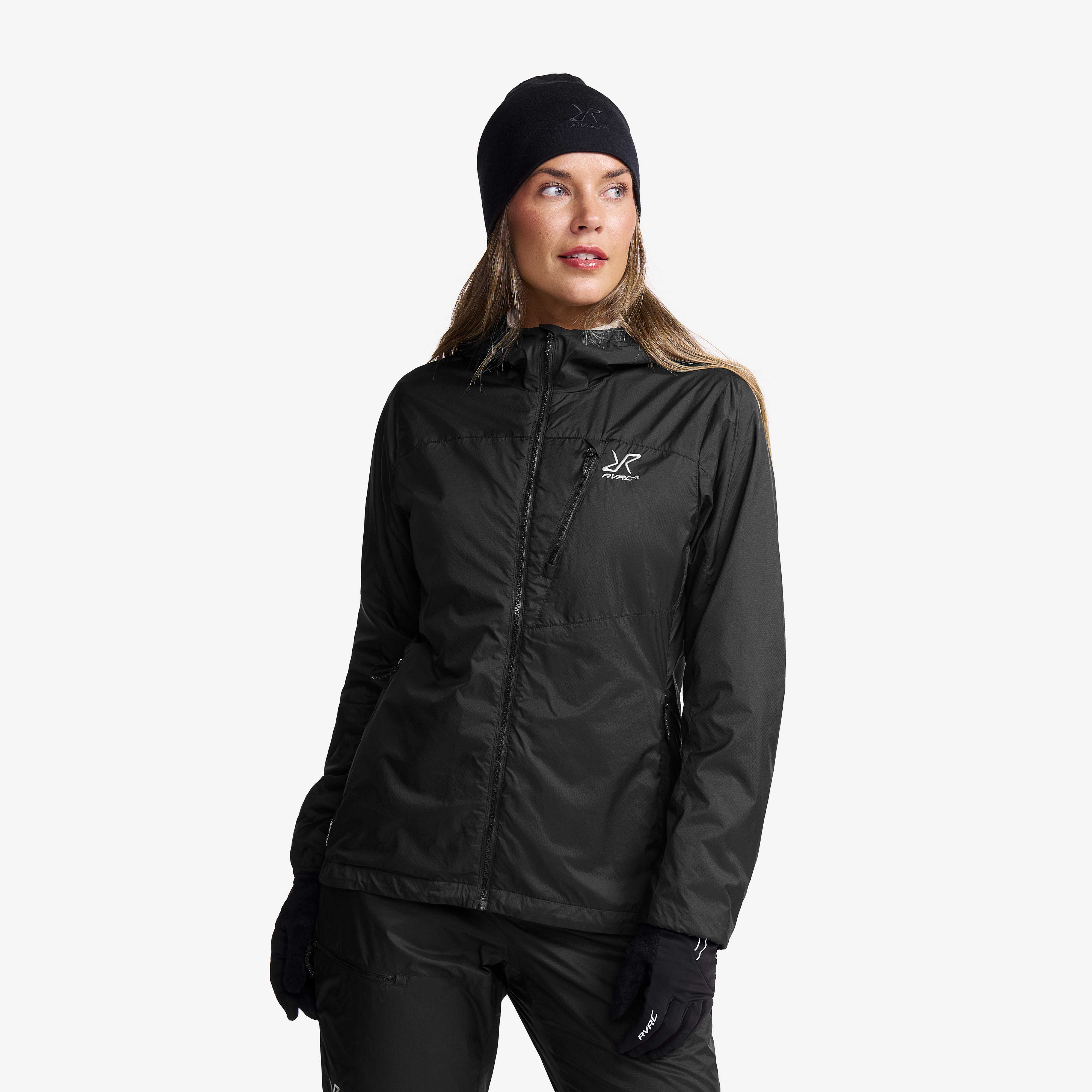 Brisk Tech Fleece-lined Jacket Dam Black, :S