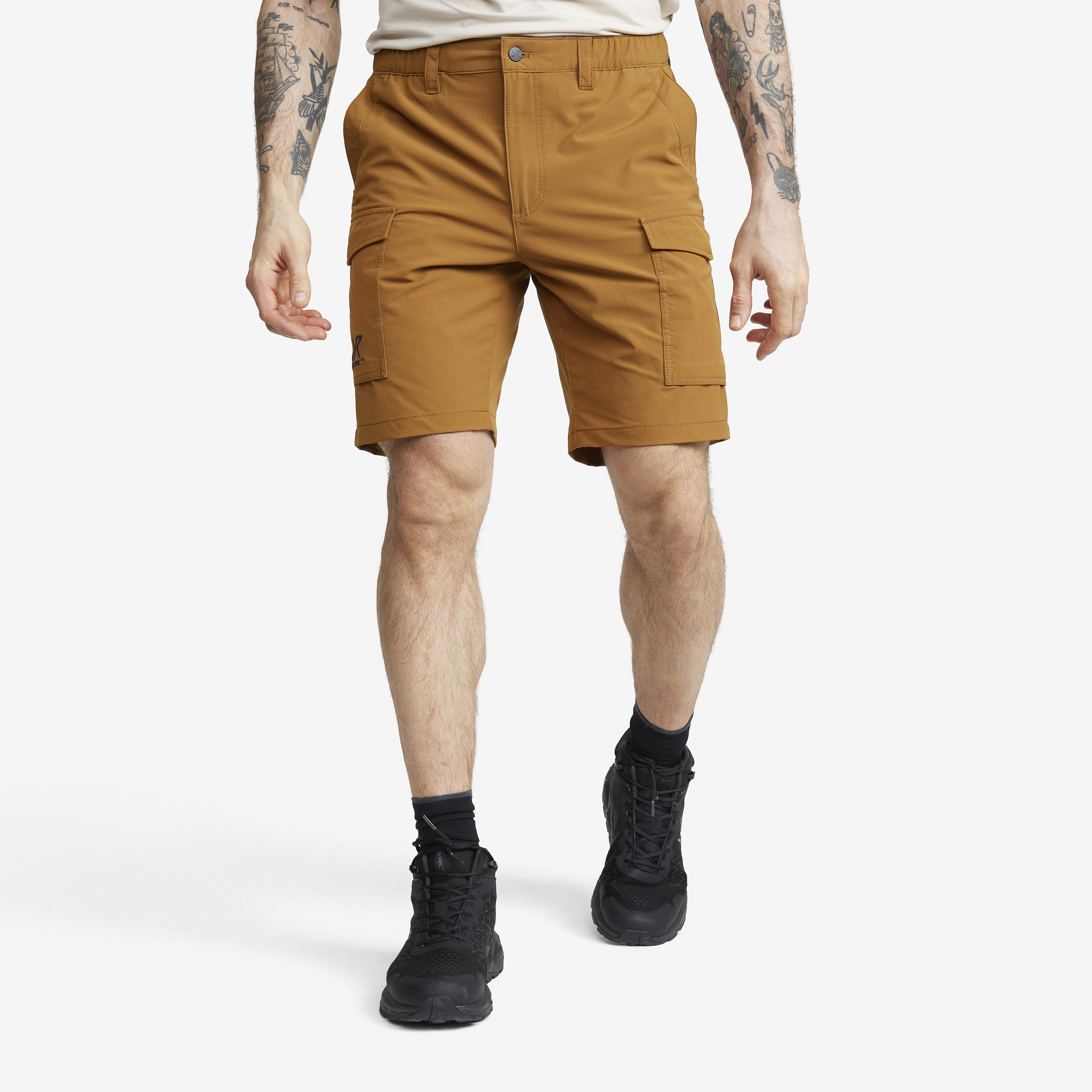 Adventure Cargo Stretch Shorts Herr Rubber, :XL