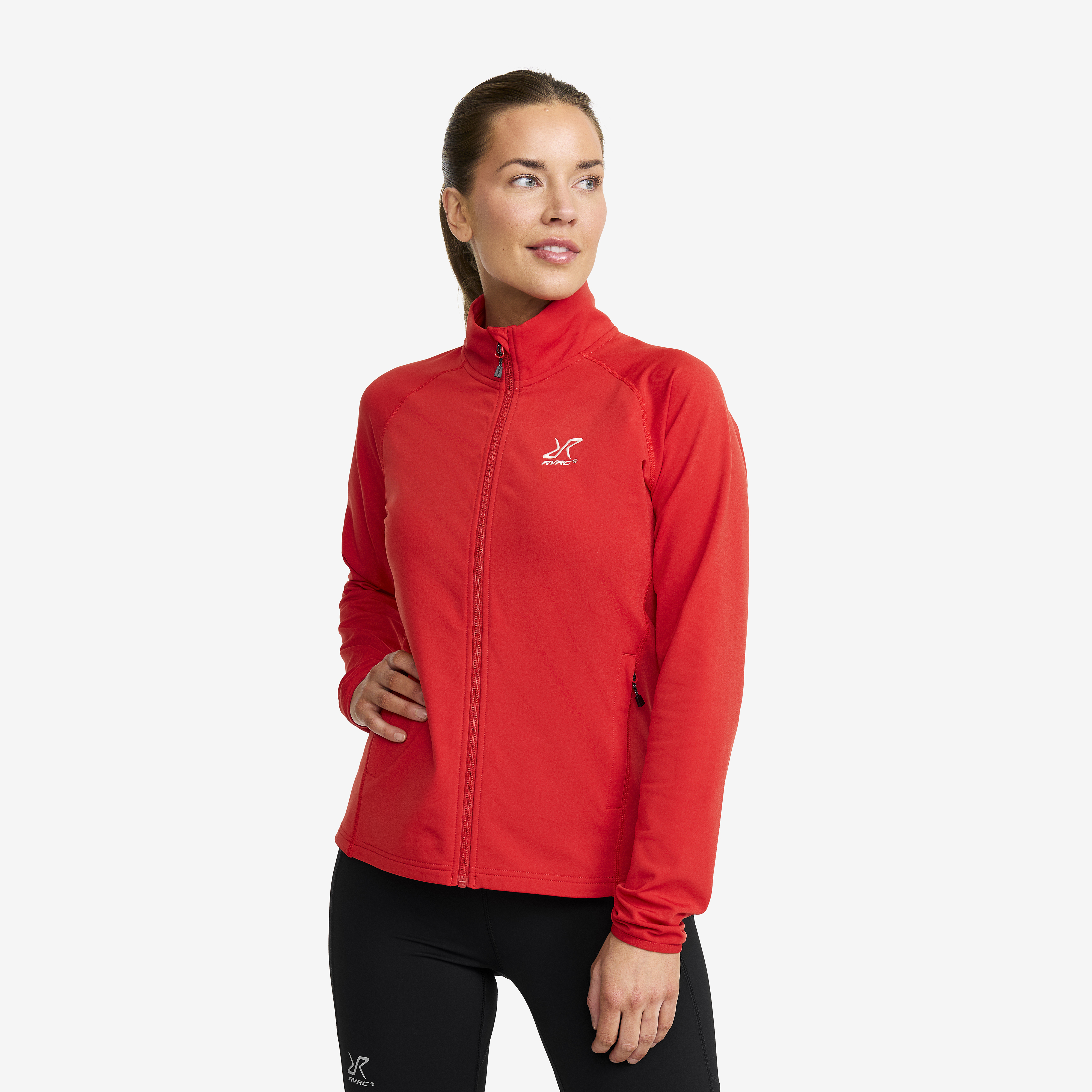 Evolution Light Stretch Fleece Lava Falls Mujeres,