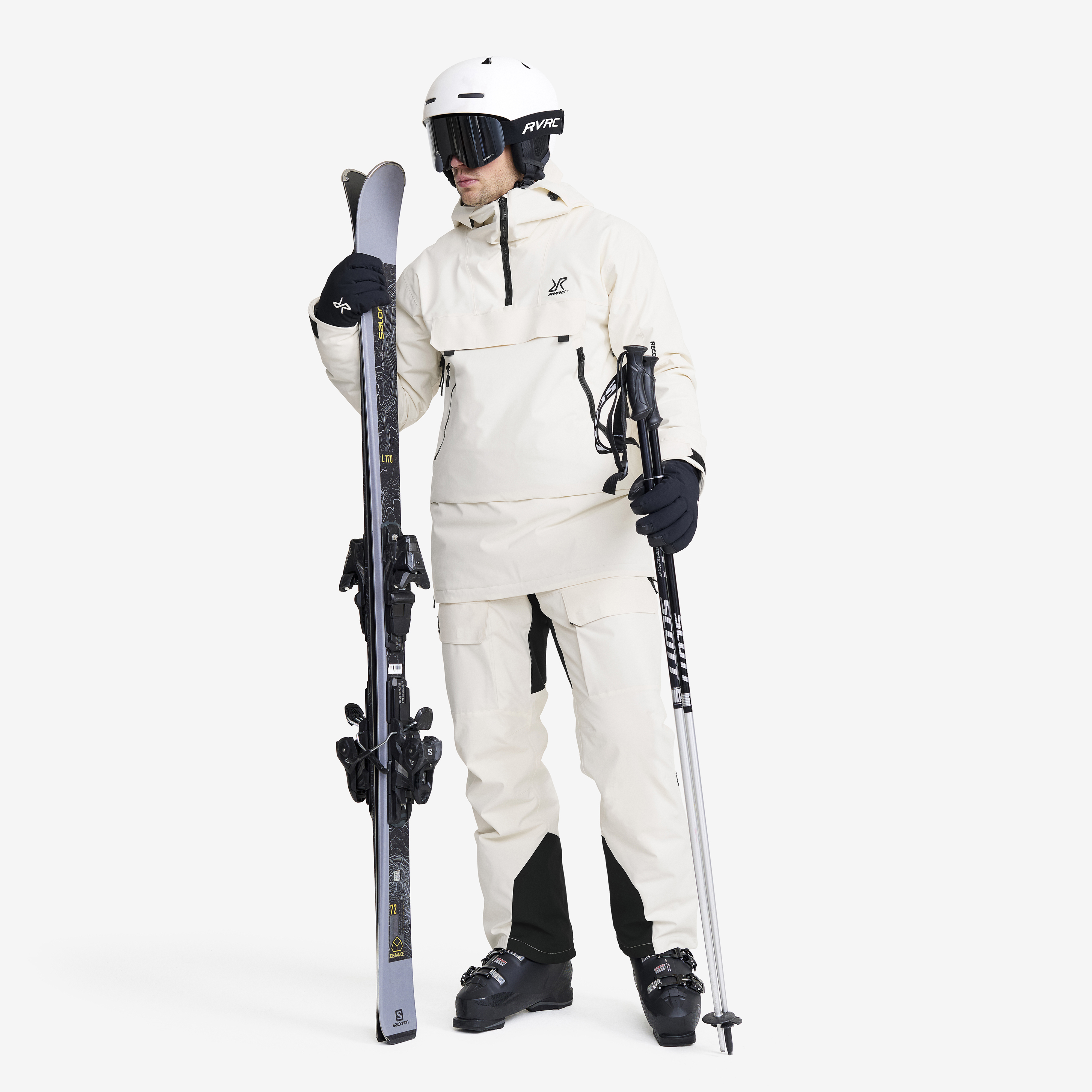 AccXel Insulated 2L Ski Anorak Men Tofu | RevolutionRace
