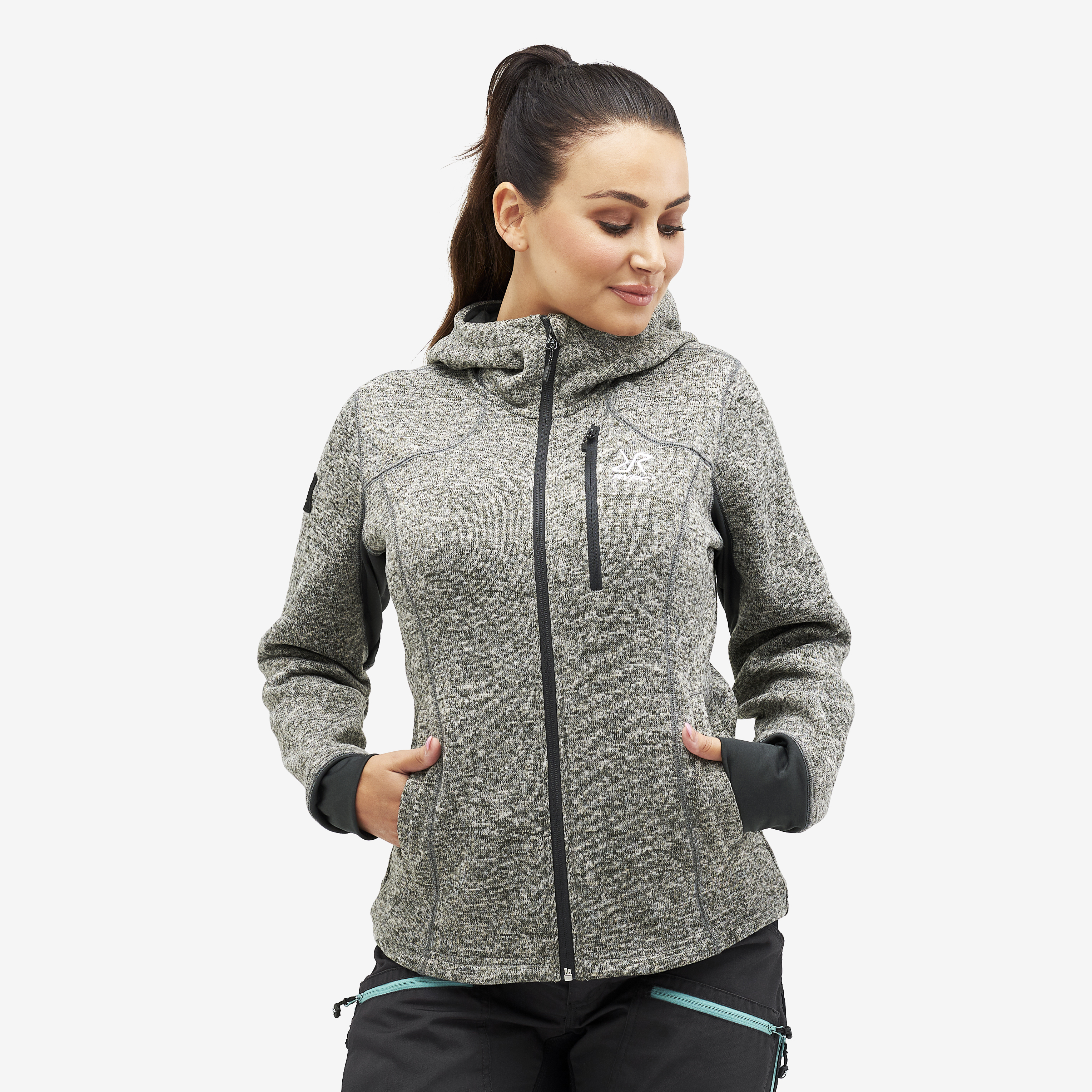Fusion Hoodie Anthracite Naiset