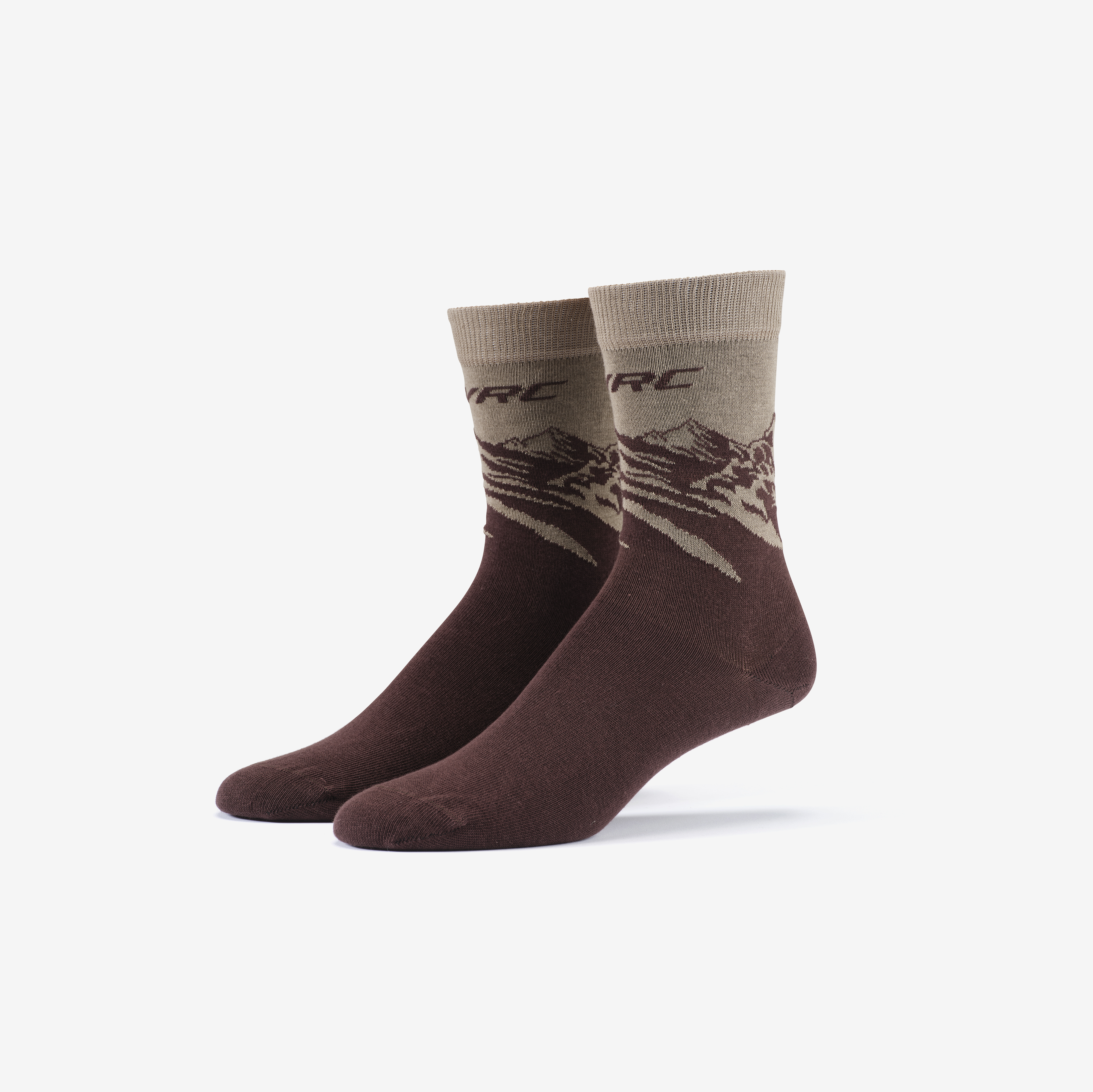 Daily Mountain Socks Unisex Seal Brown/Morel
