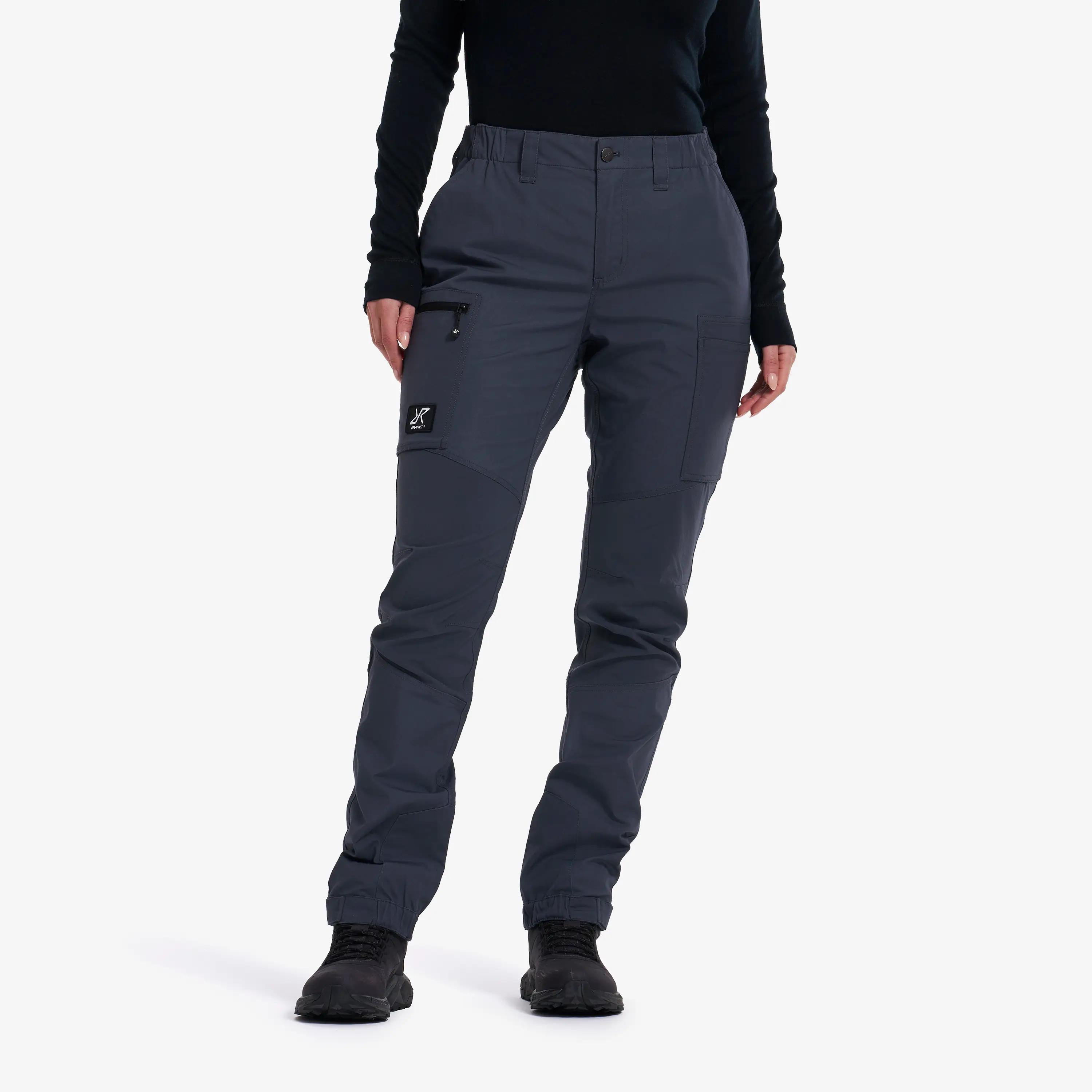 Nordwand Curved Stretch High-waist Trousers India Ink Women,