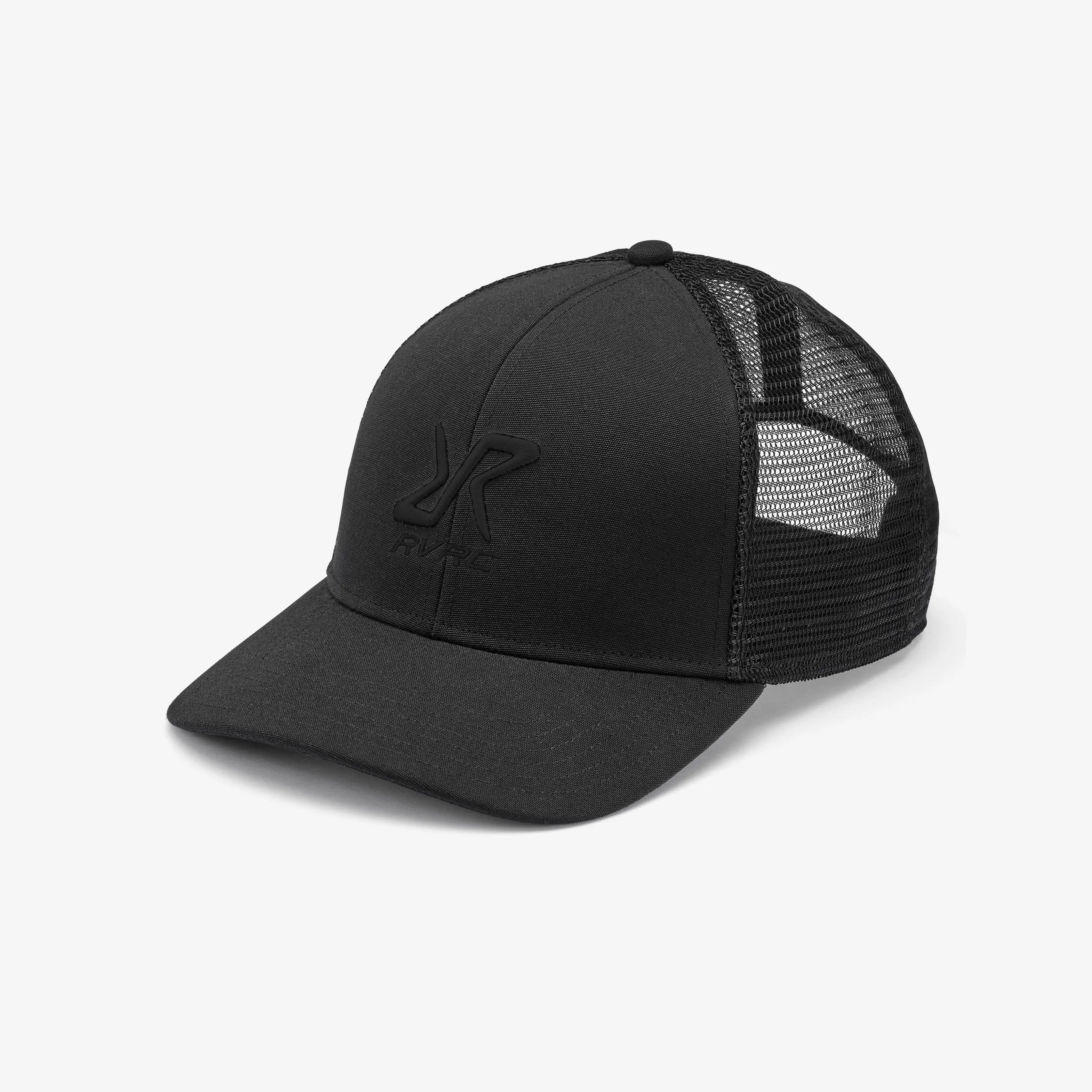 Trucker Snapback Cap Black, 