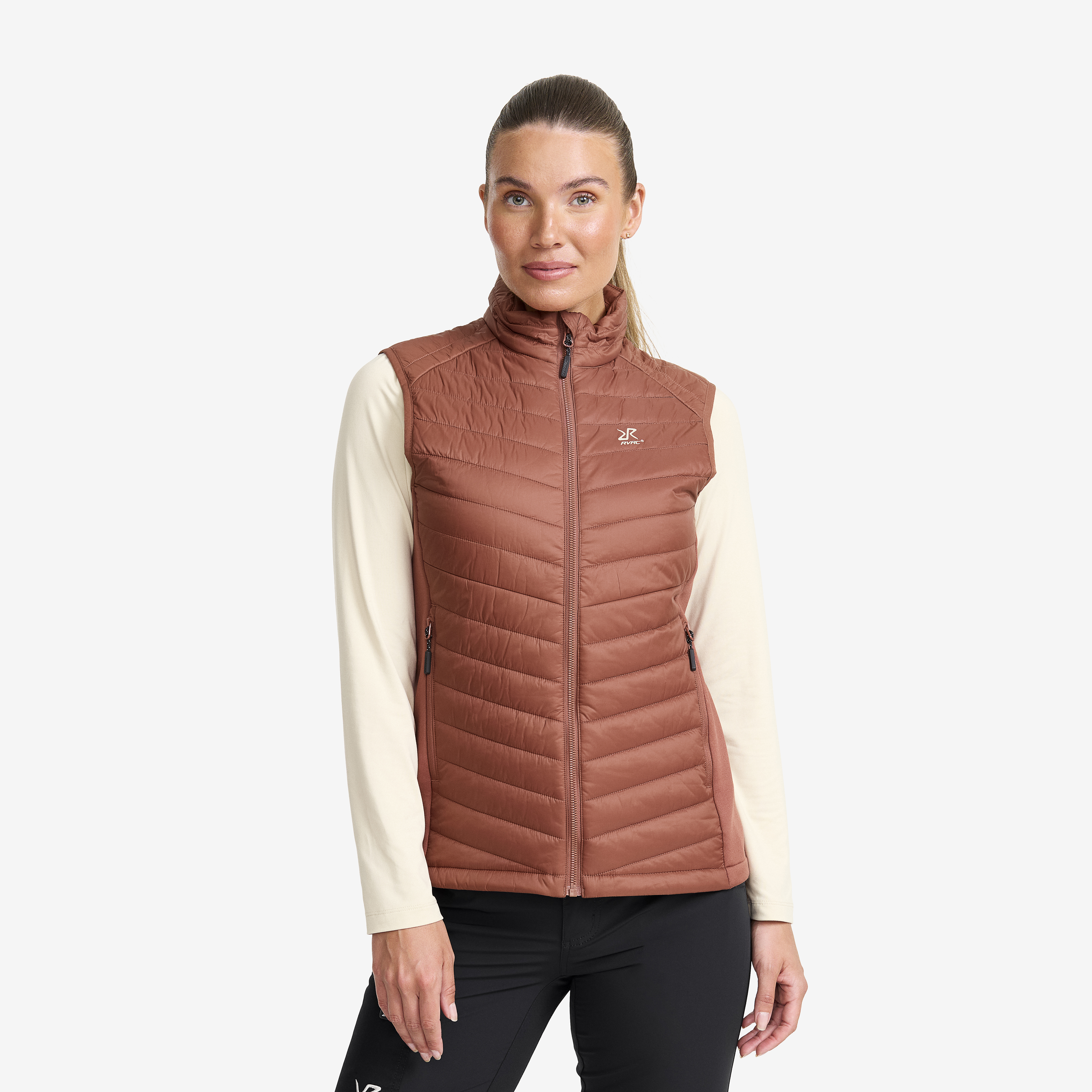 Radical Insulate Vest Dam Pink Mahogany, :XS