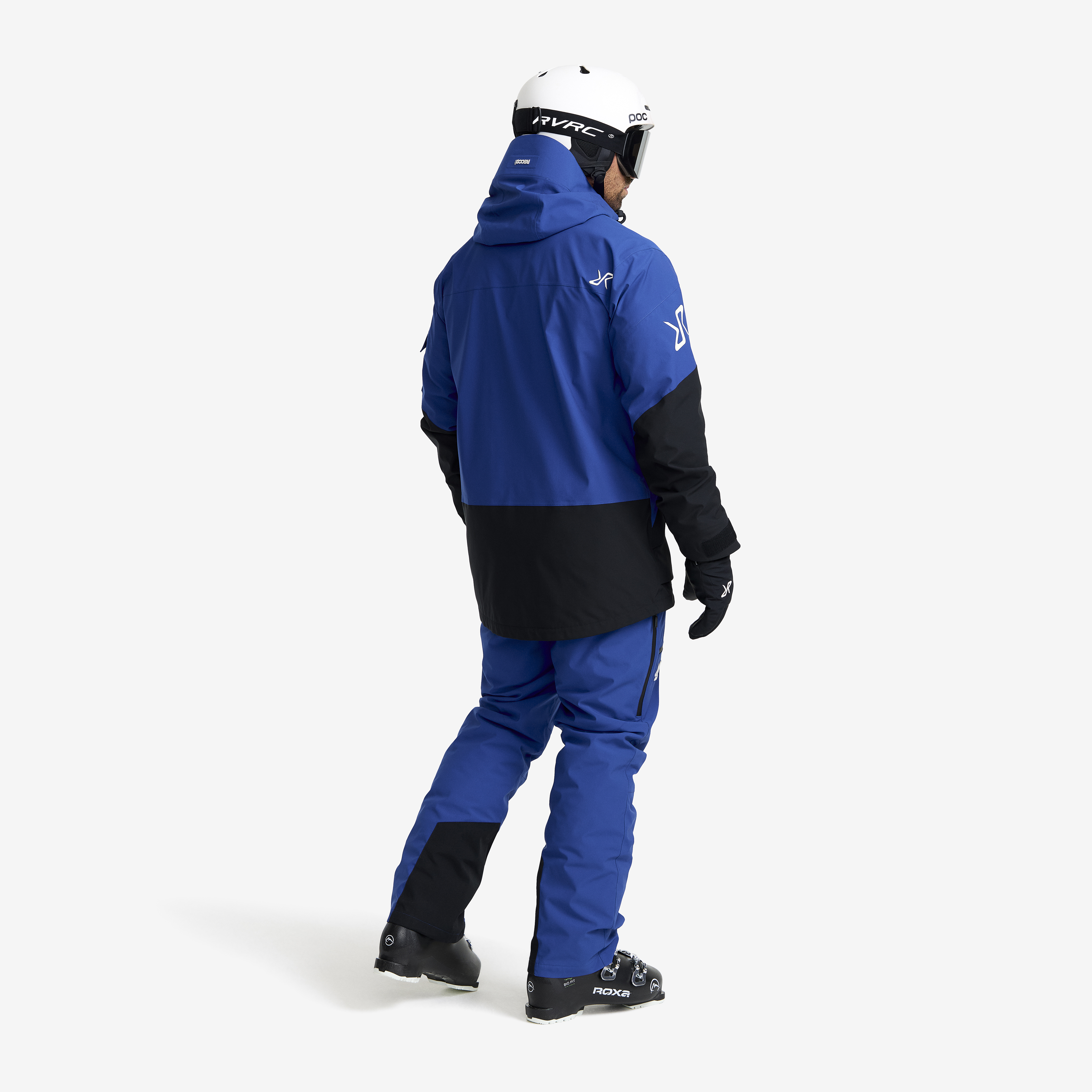 AccXel 2L Ski Jacket Men Surf the Web/Black | RevolutionRace