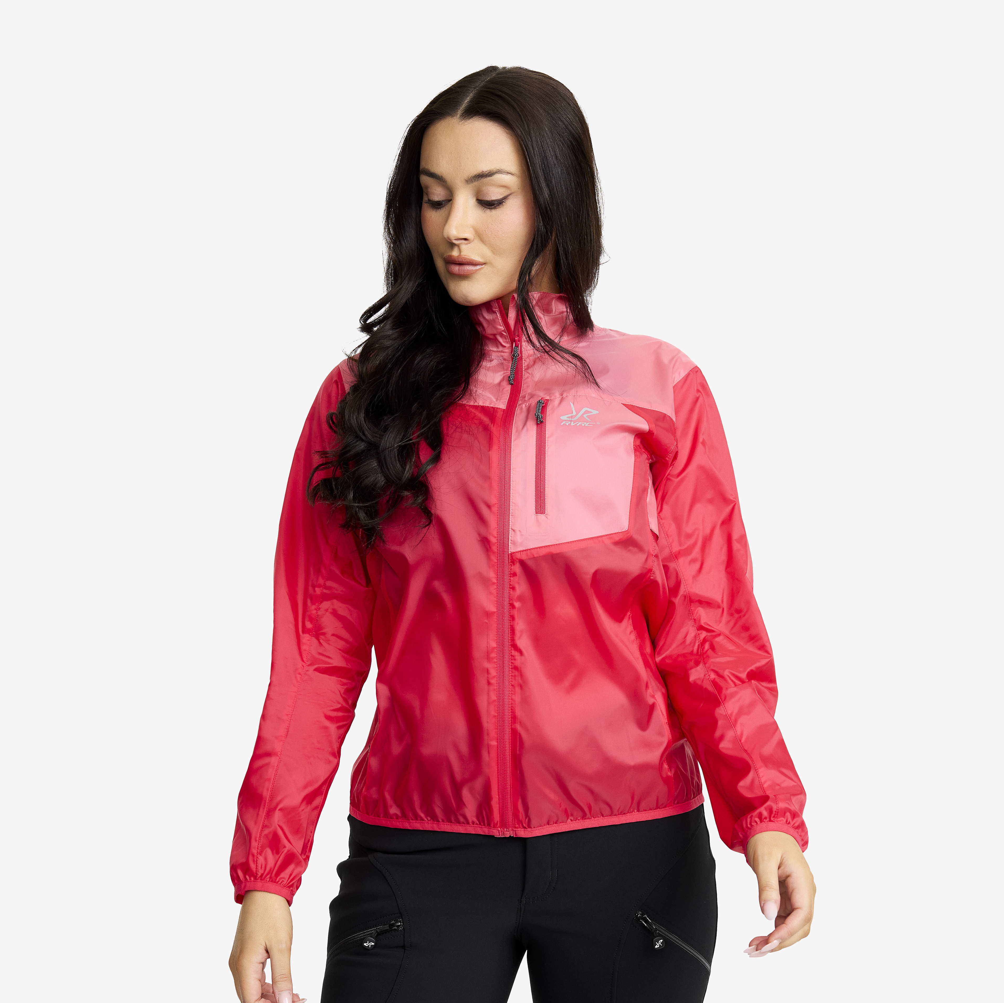 Ultra Light Windbreaker Naiset Bubblegum/Azalea Koko:XL – > Takit > Tuulitakit