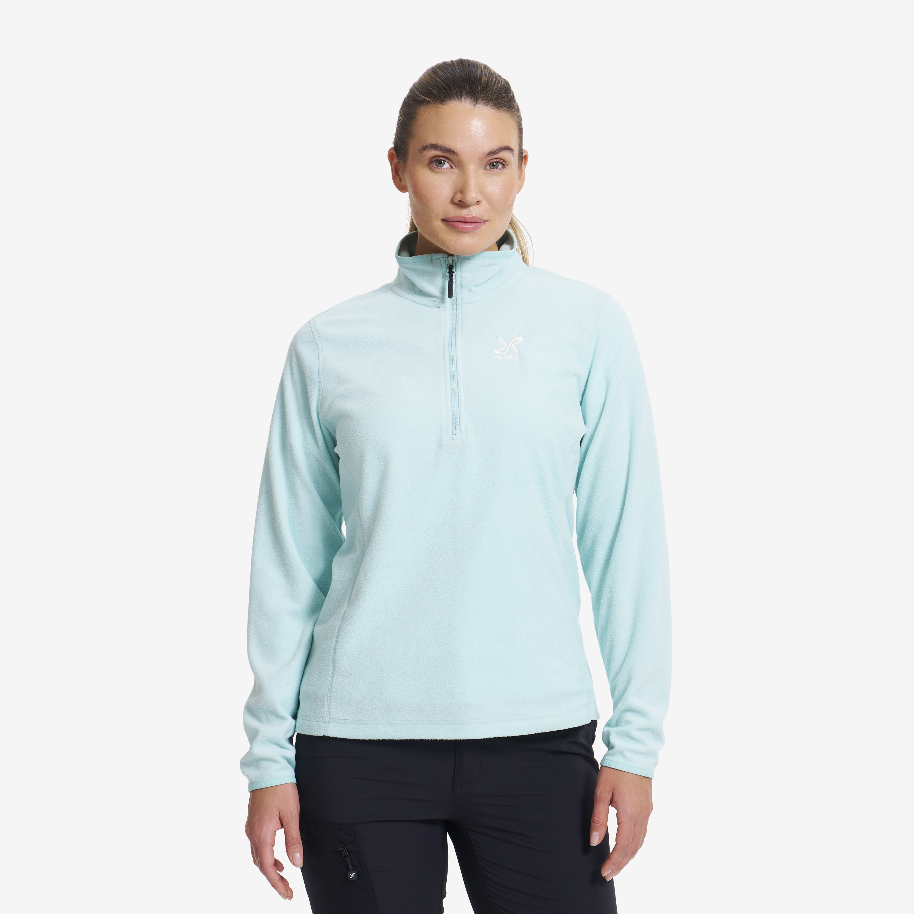 Hiker Half-zip Fleece Pastel Turquoise Damskie,