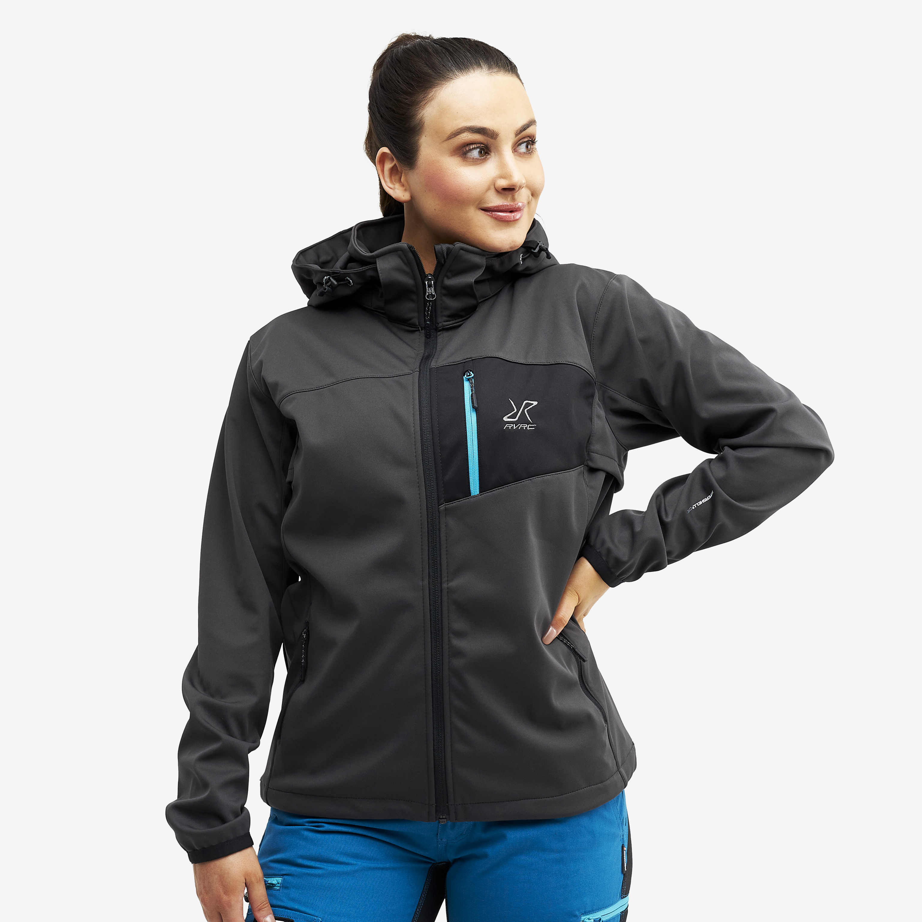 Hybrid Jacket 2.0 – Dam – Anthracite Storlek:XS – Skaljacka & Vindjacka