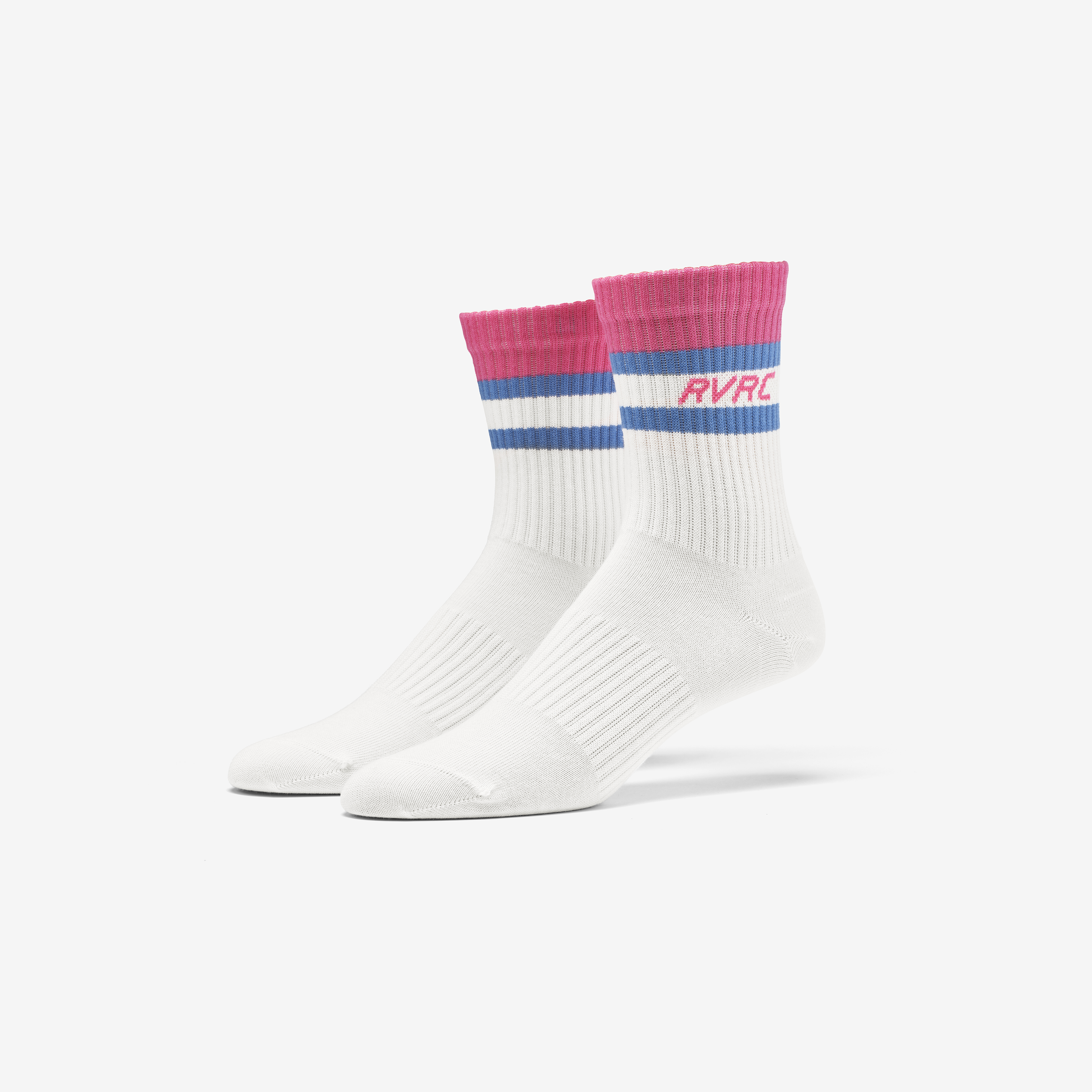 Daily Striped Socks Pink Wood/Apple Butter,