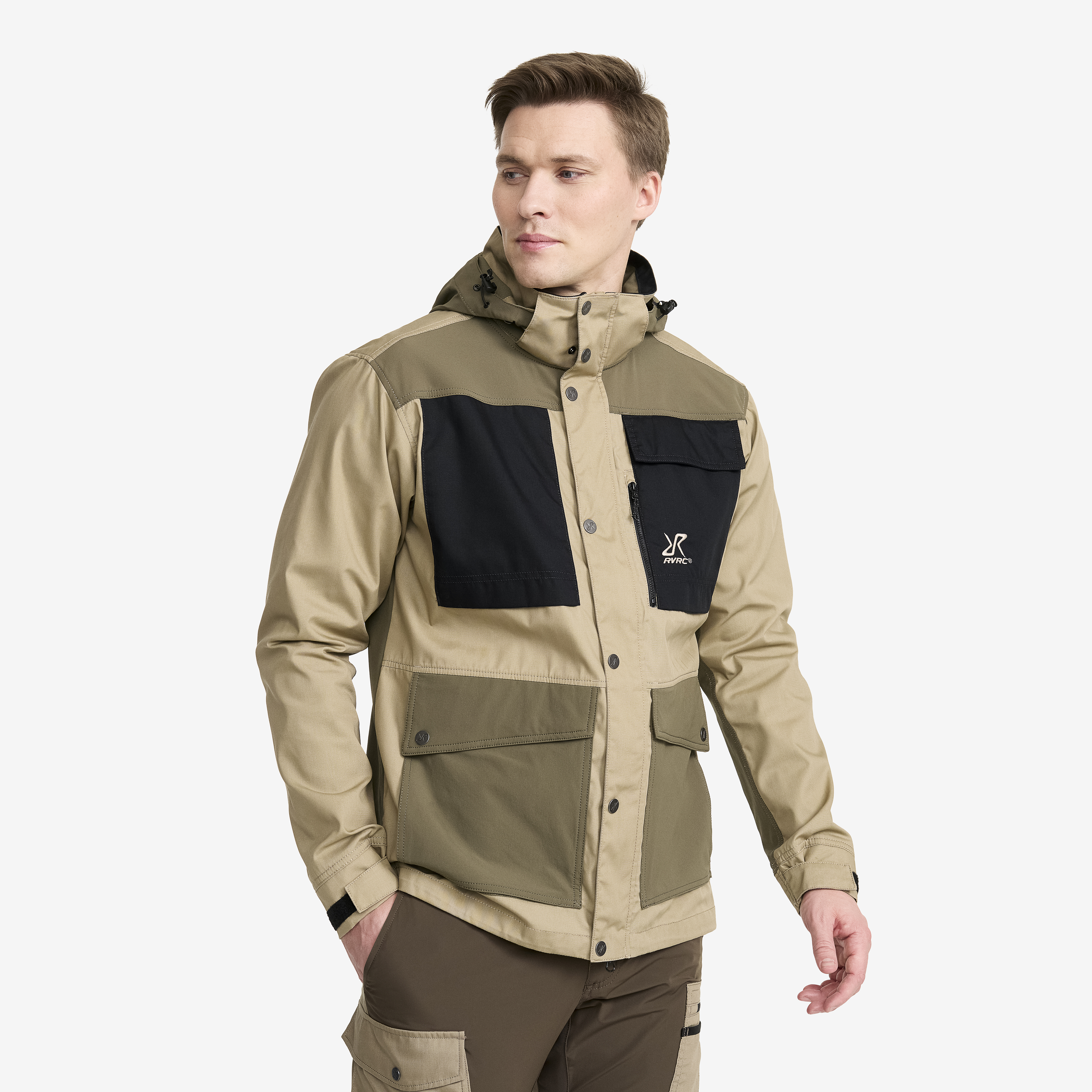 Rambler Lightweight Pro Jacket Khaki/Light MossGray Men