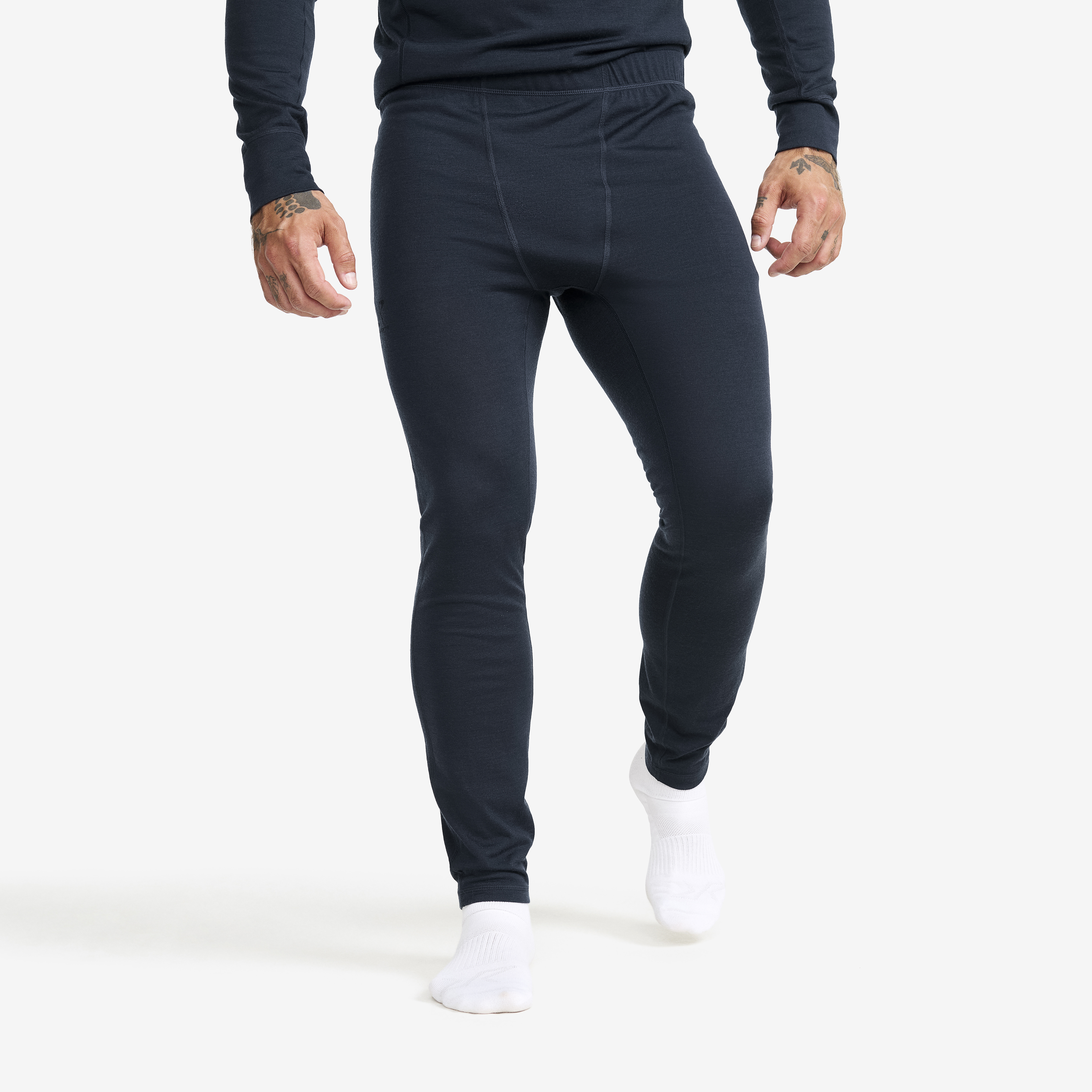 Route Merino Light Base Layer Pants Herr Deep Navy, :XS