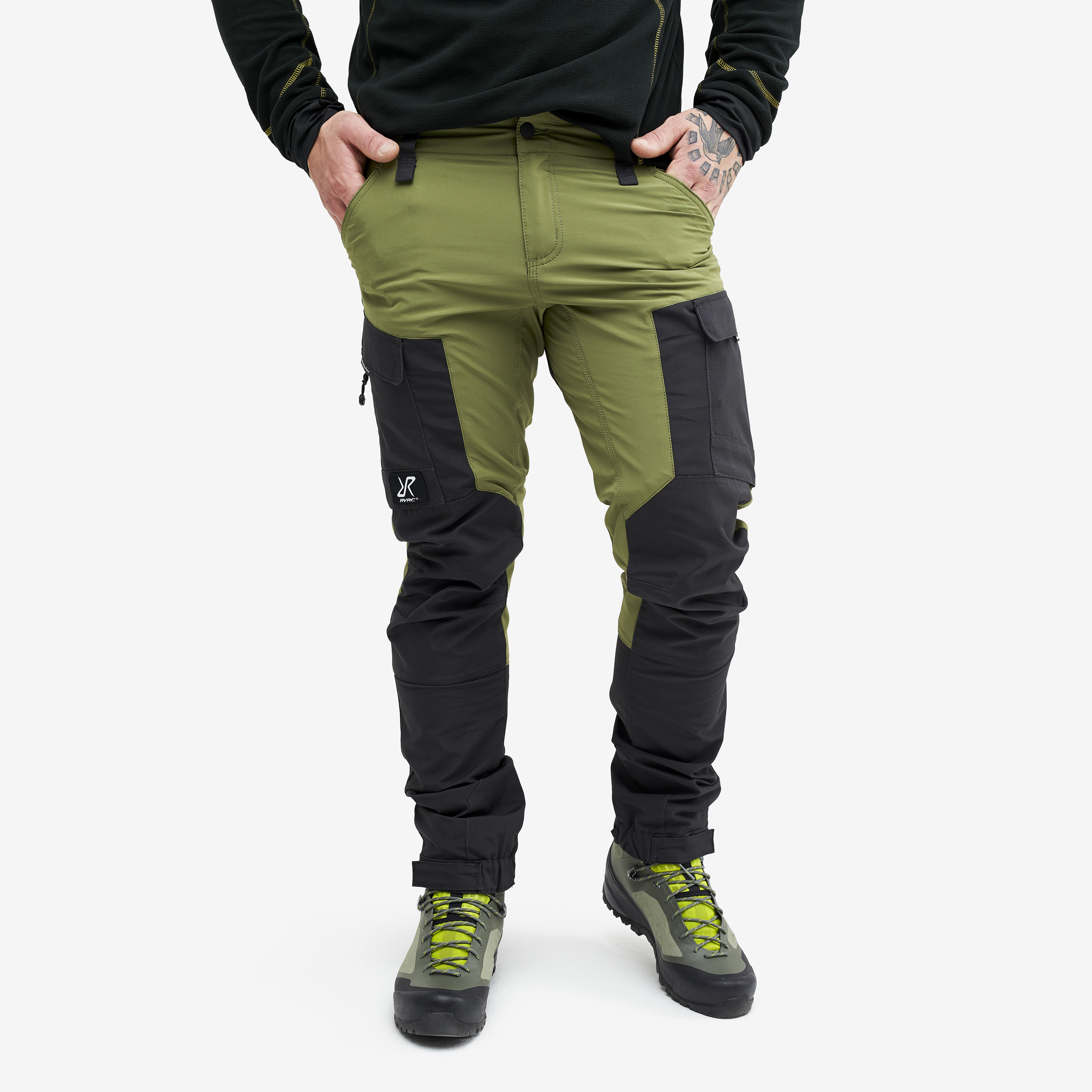 Pantalon outdoor RVRC GP pour hommes en vert