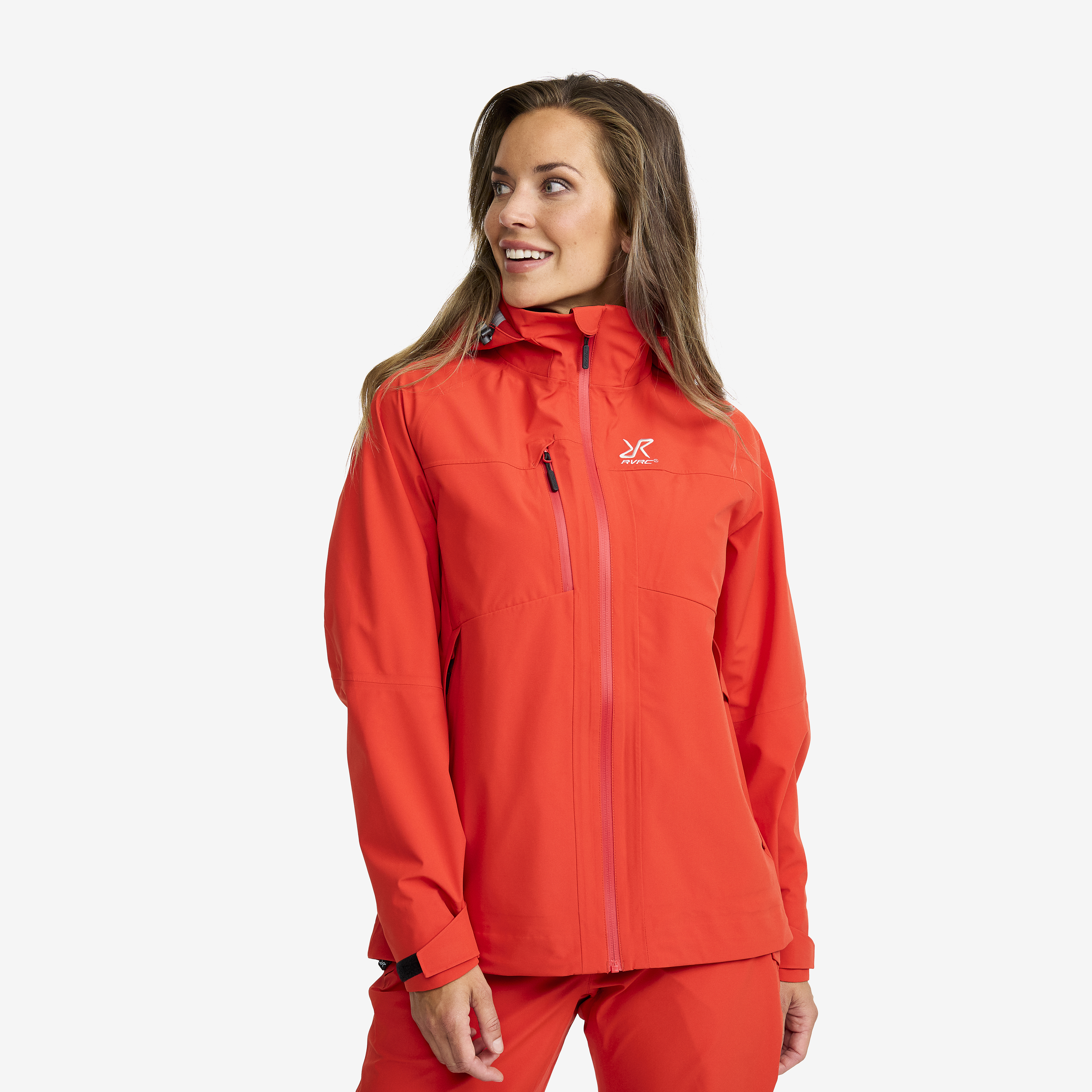 Cloud 3L Shell Jacket Dam Aurora Red, :XS