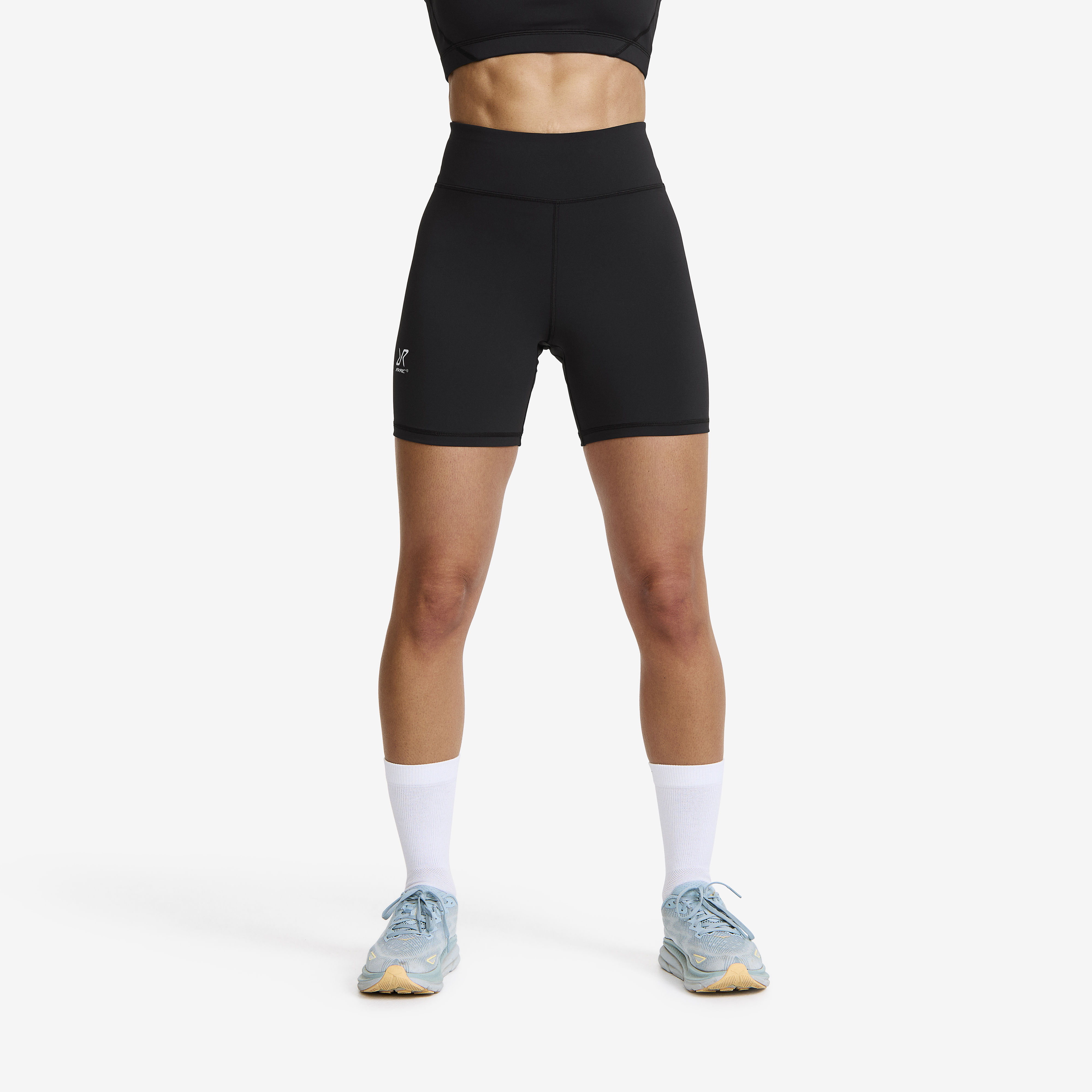 Flow High-waisted Hotpants Black Damen