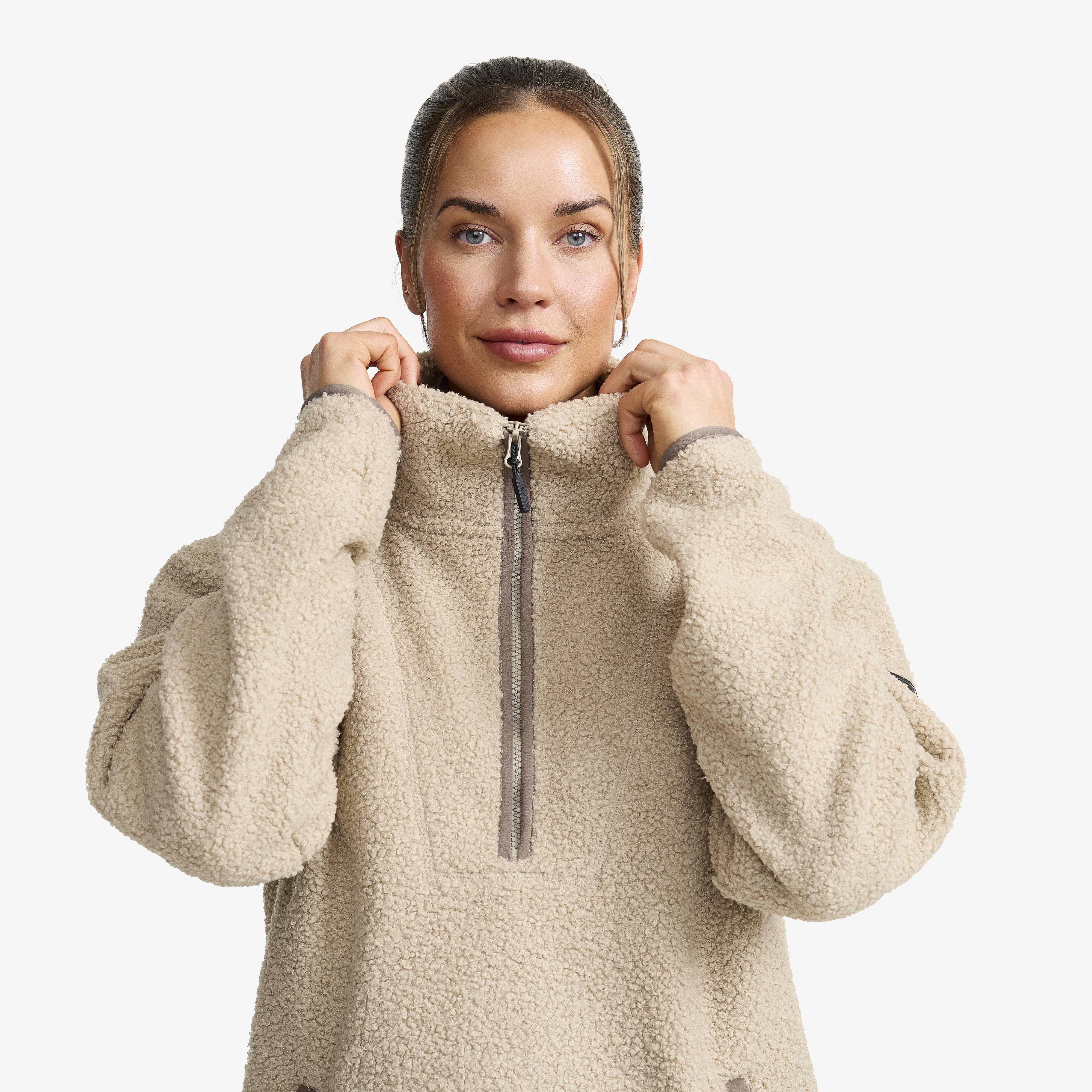 Bigfoot Half-zip Pile Fleece Aluminium Dámské, 