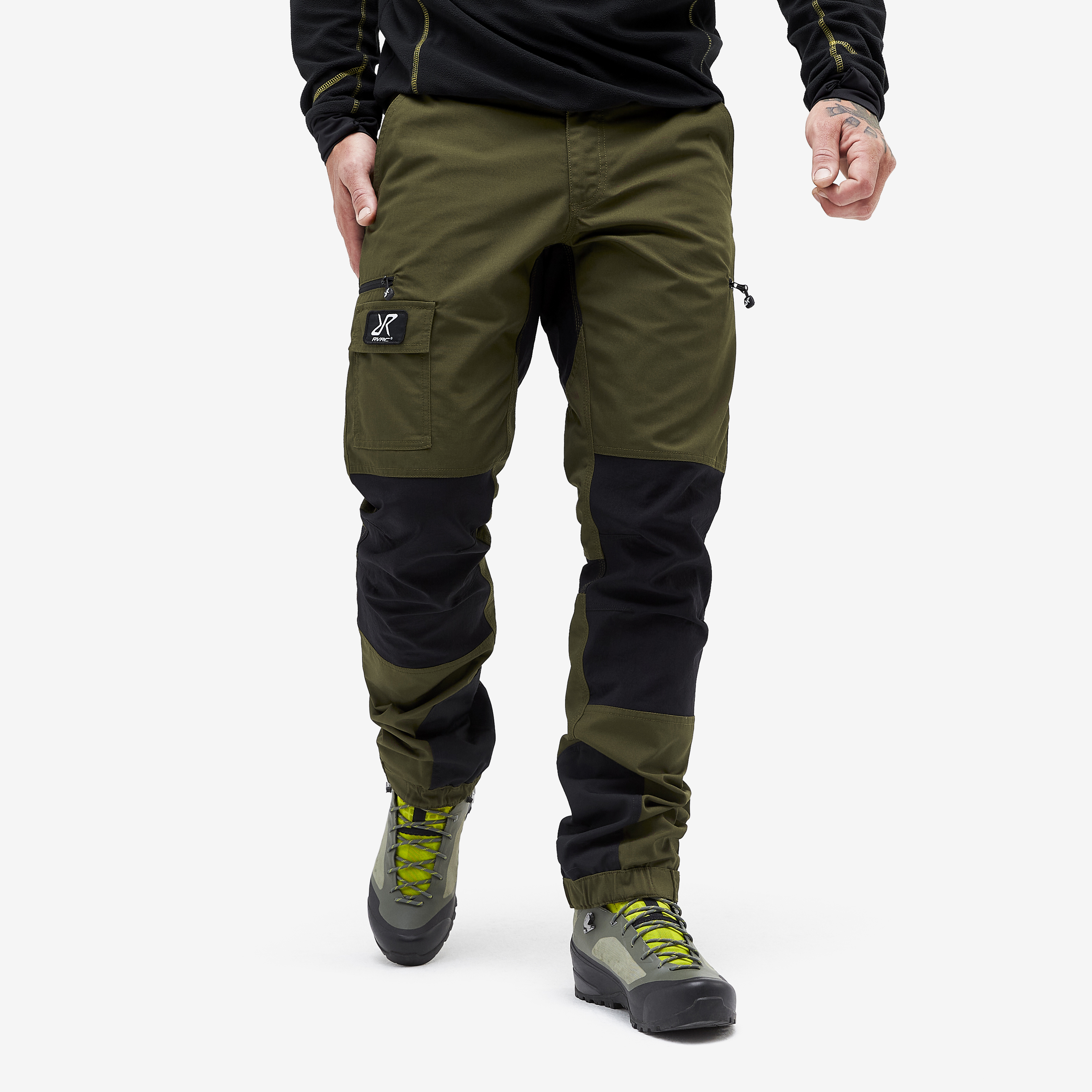 Nordwand walking trousers for men in green