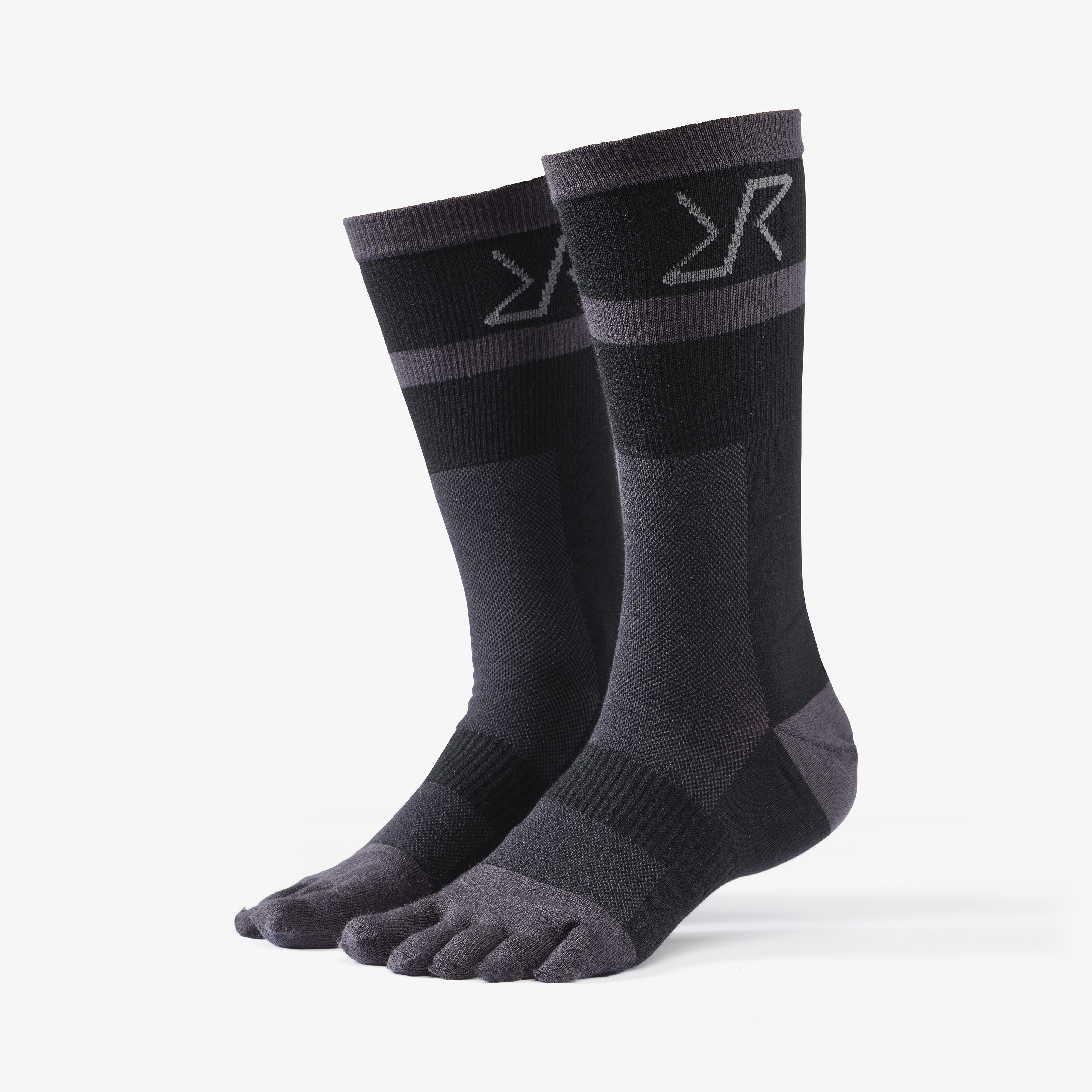 Toe Support Socks Black, 