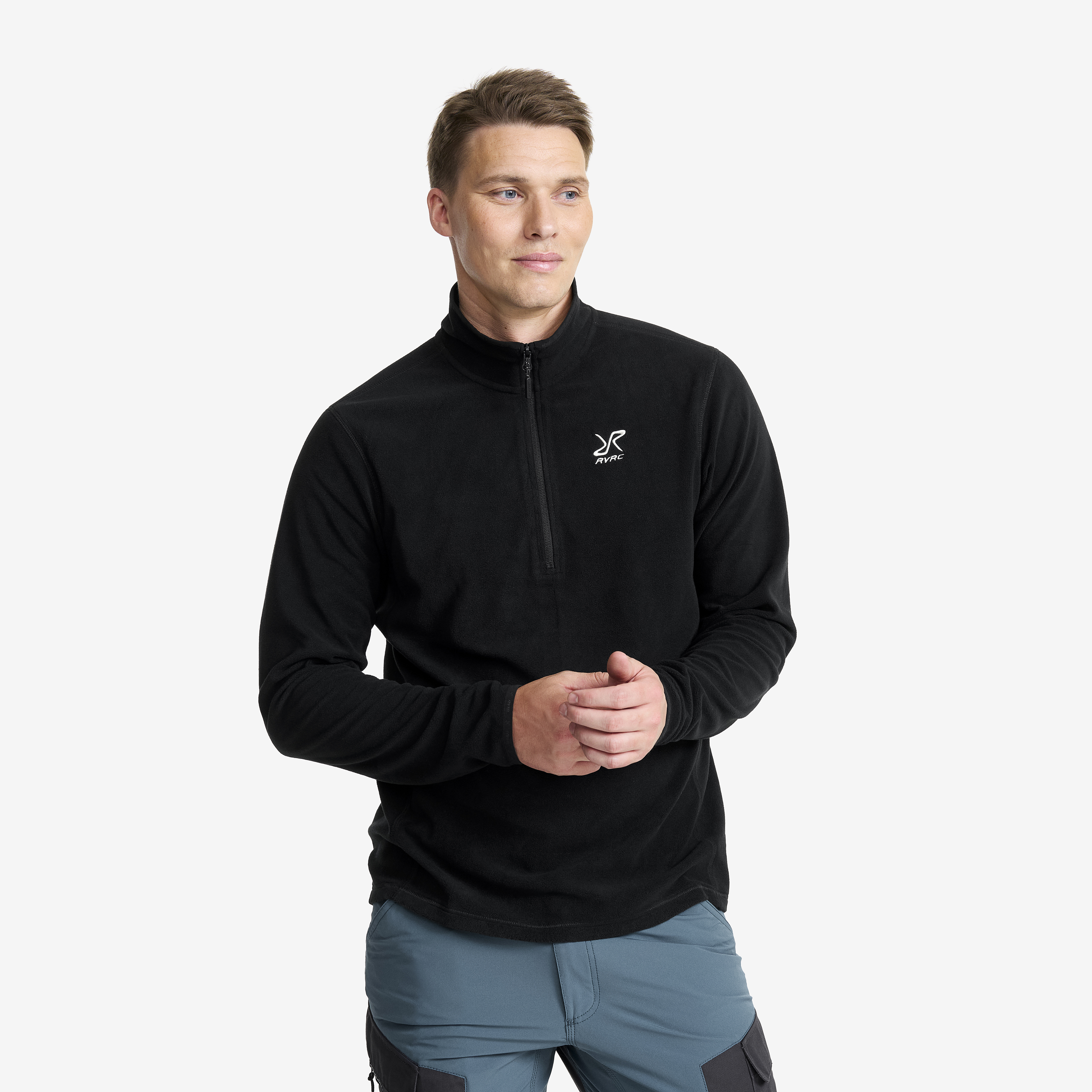 Hiker Half-zip Fleece Black Men, 