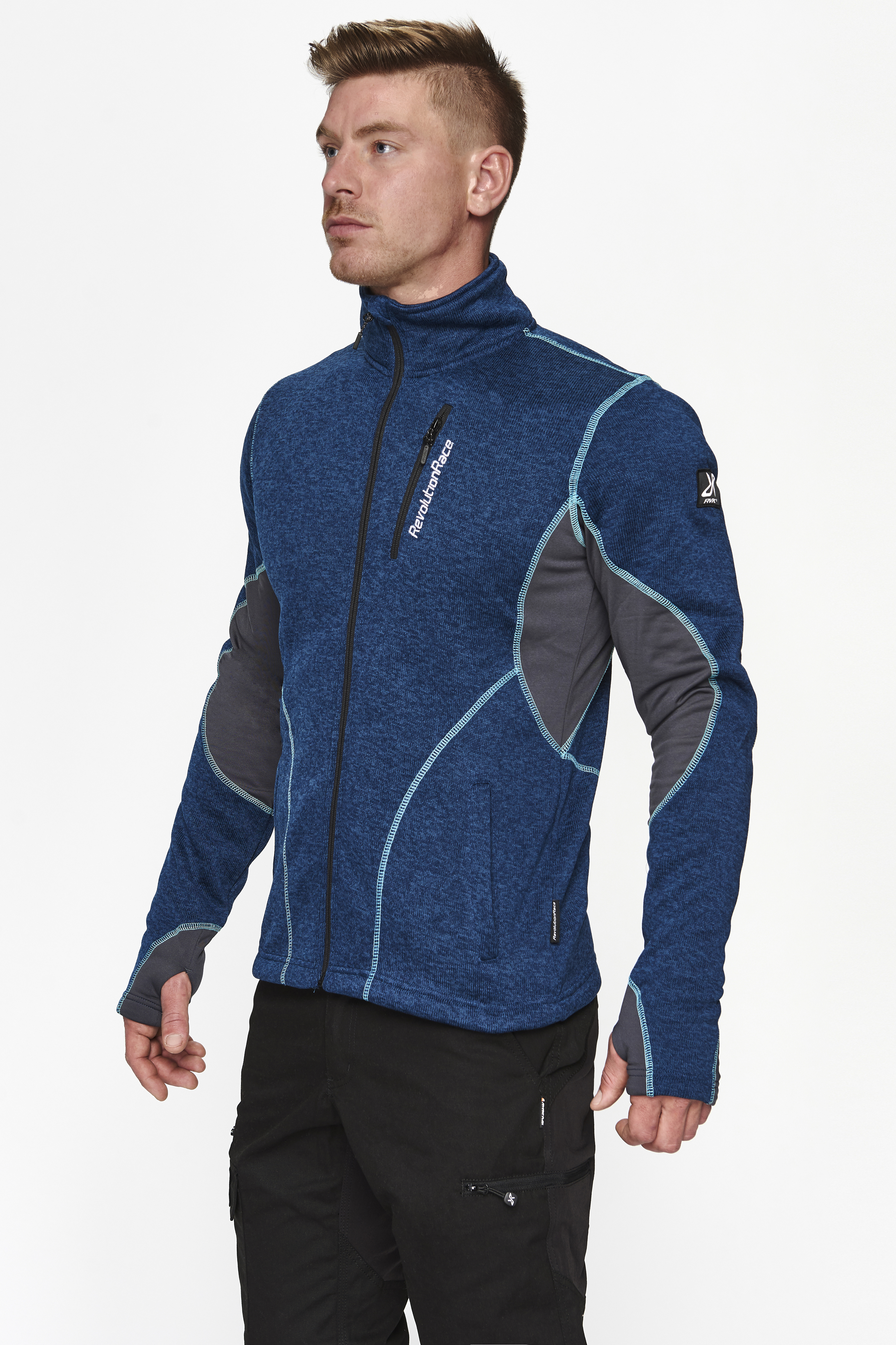 Fusion Fleece Herre Peacemaker Blue
