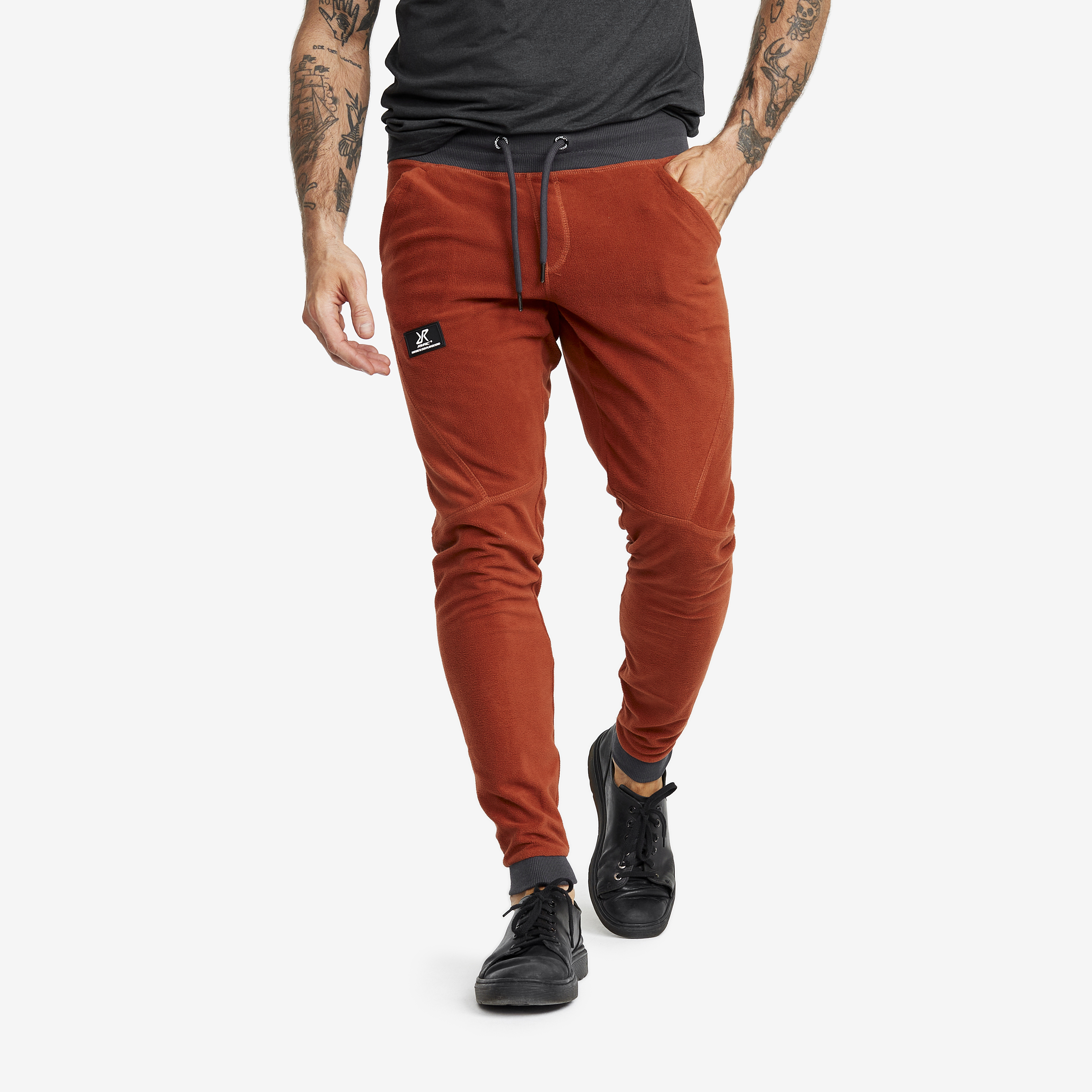 Trekker Fleece Pants Rusty Orange Uomo