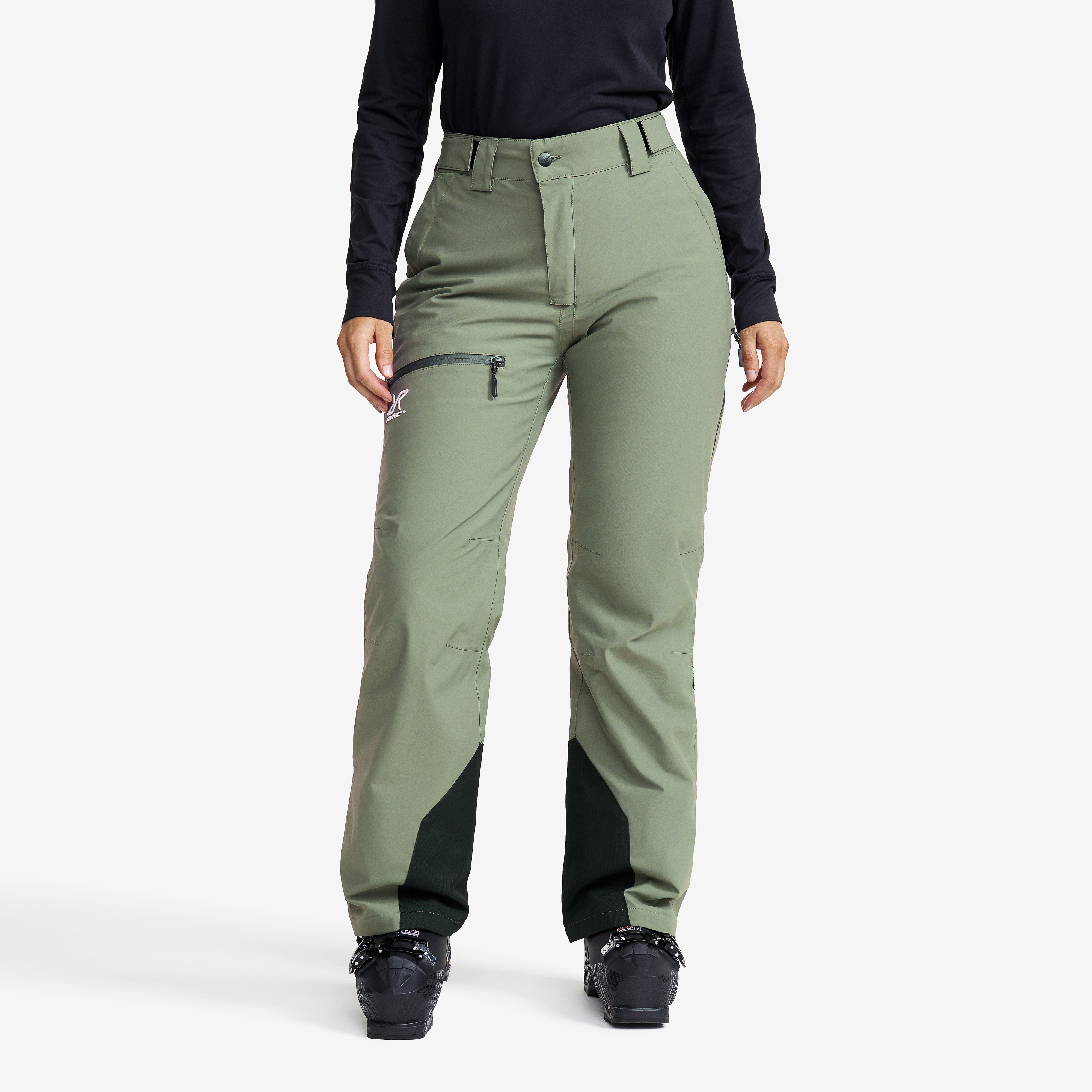 AccXel Insulated 2L Snow Pants Dusty Green Dam, 