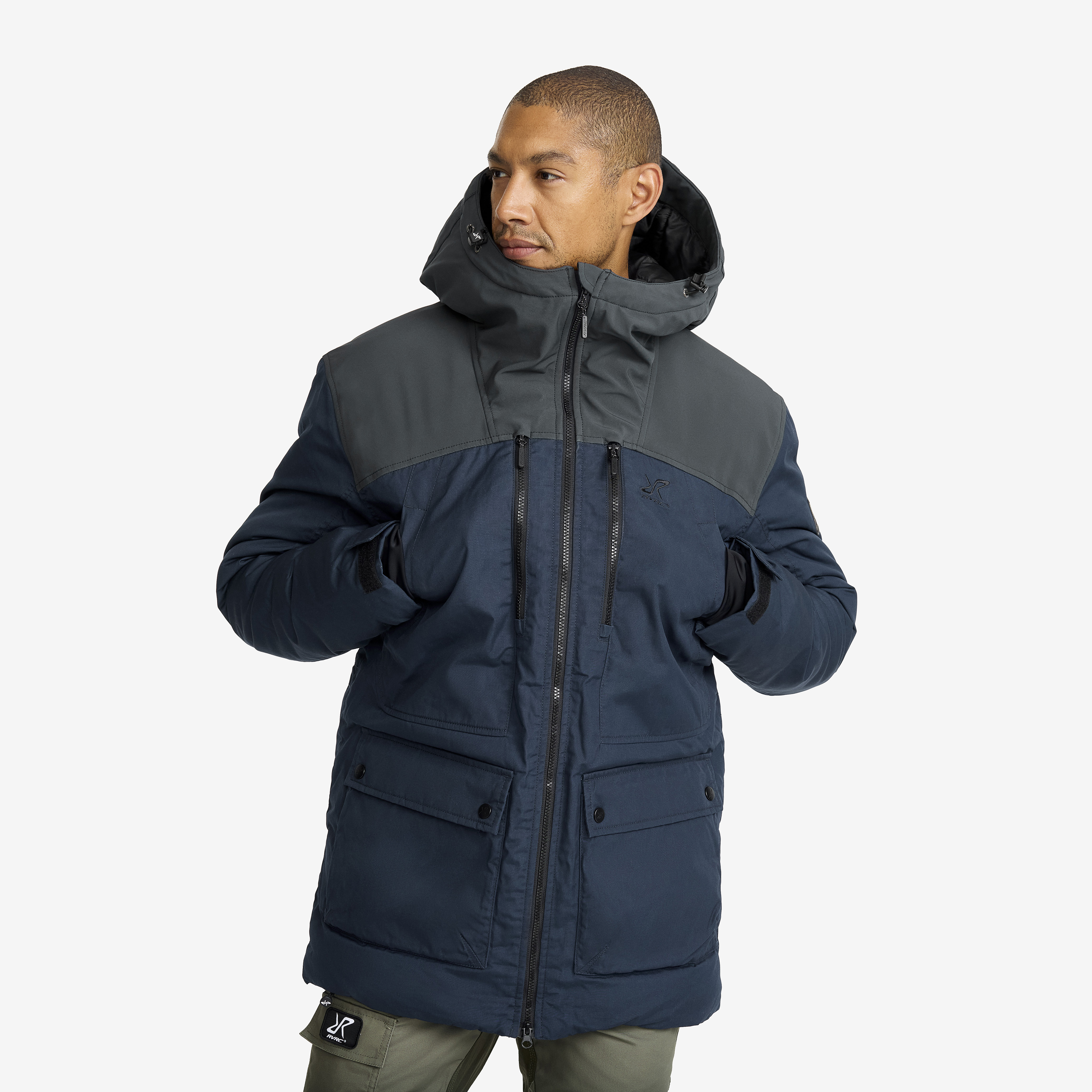 Outdoor Parka Blueberry Herre