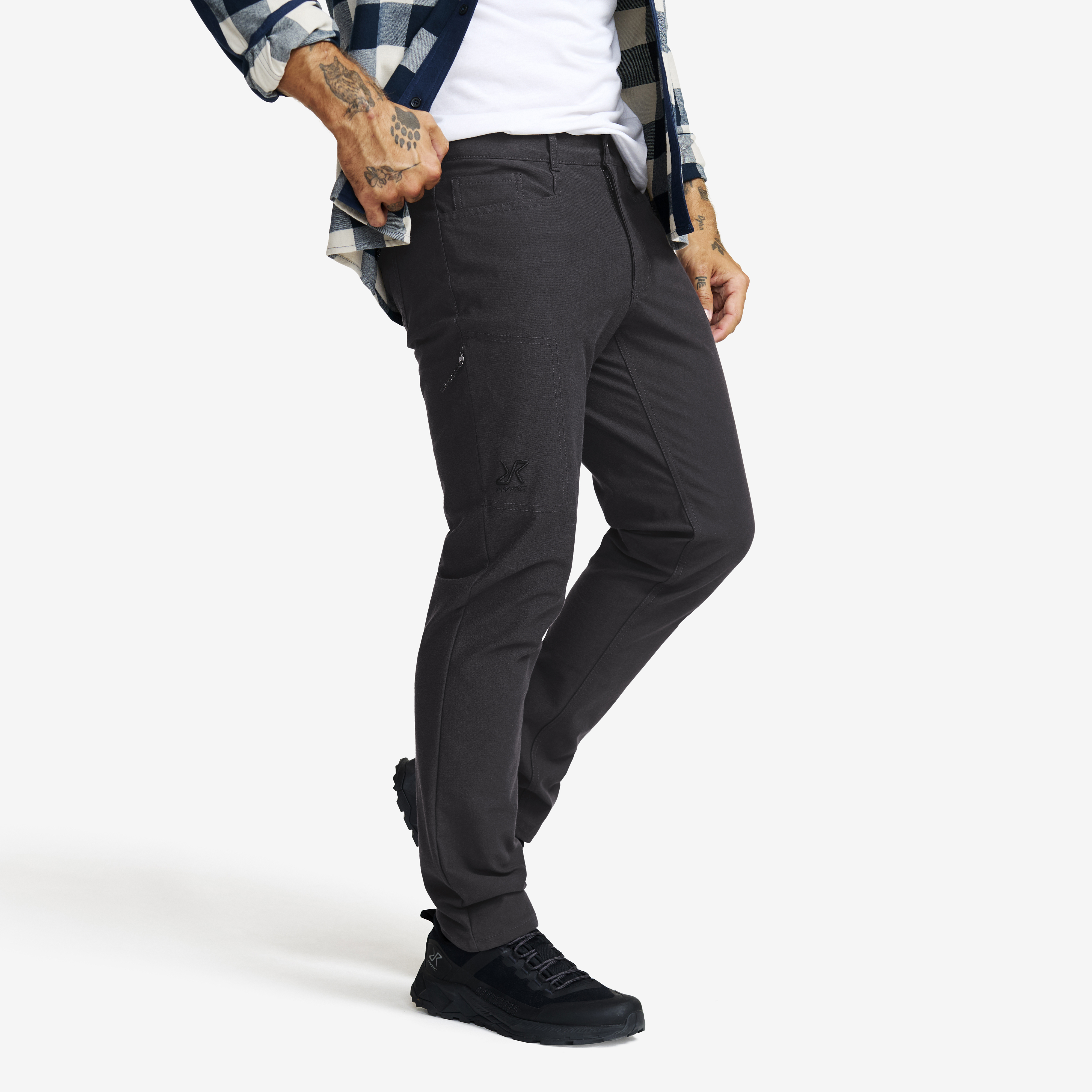 Surround Stretch Pants Herr Anthracite, :L