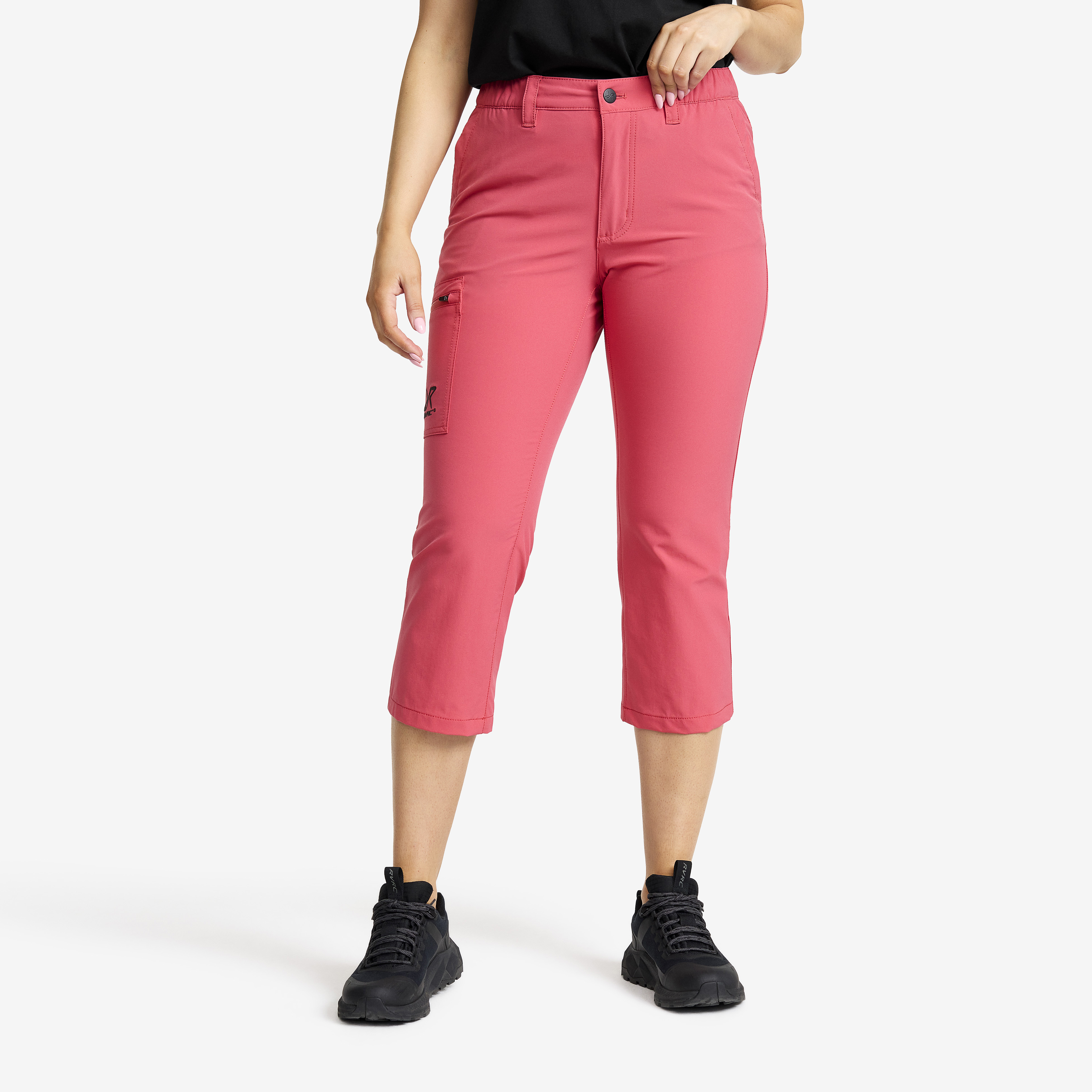 Loyal 3/4 Stretch Trousers Holly Berry Women