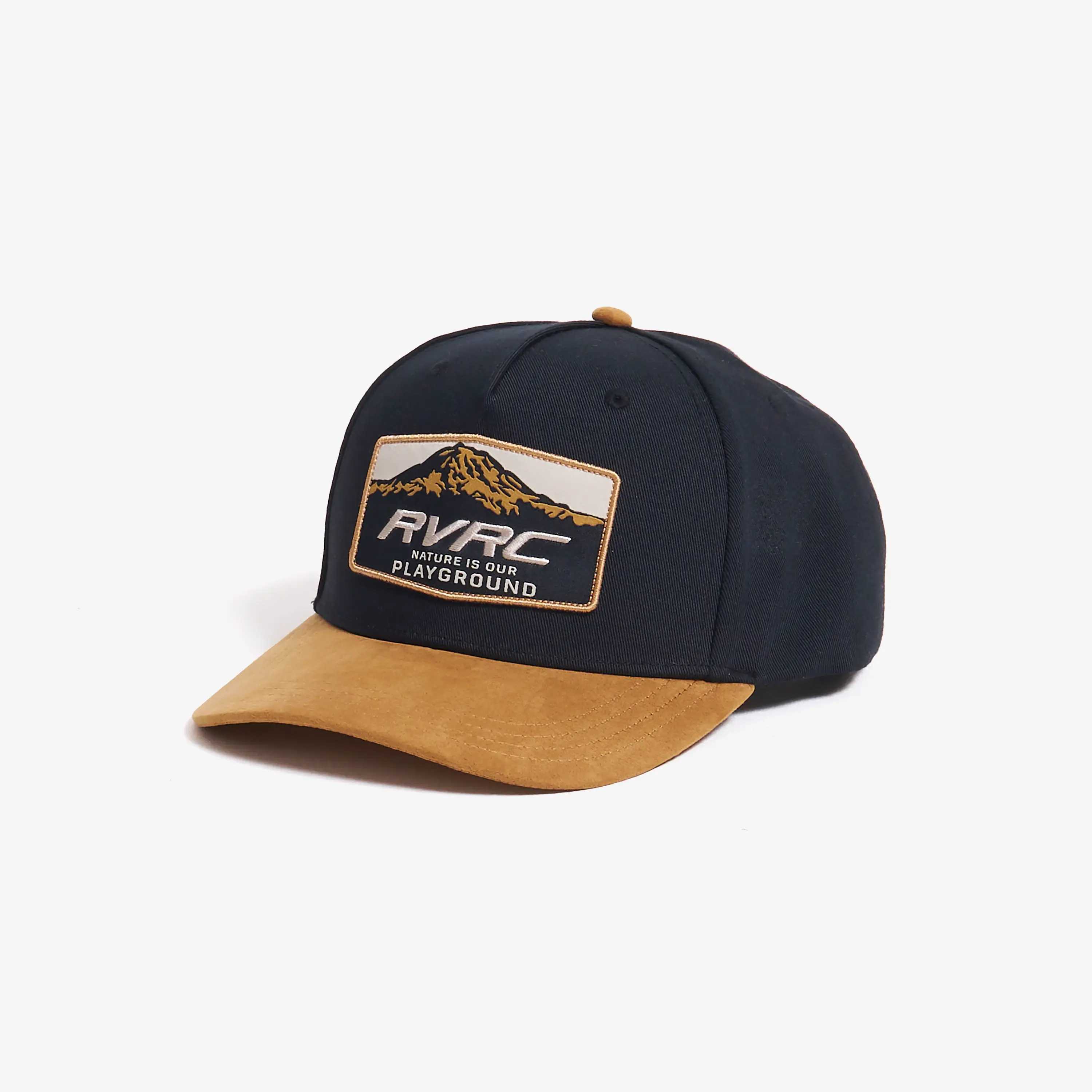 Suede Cap Black/Dijon,