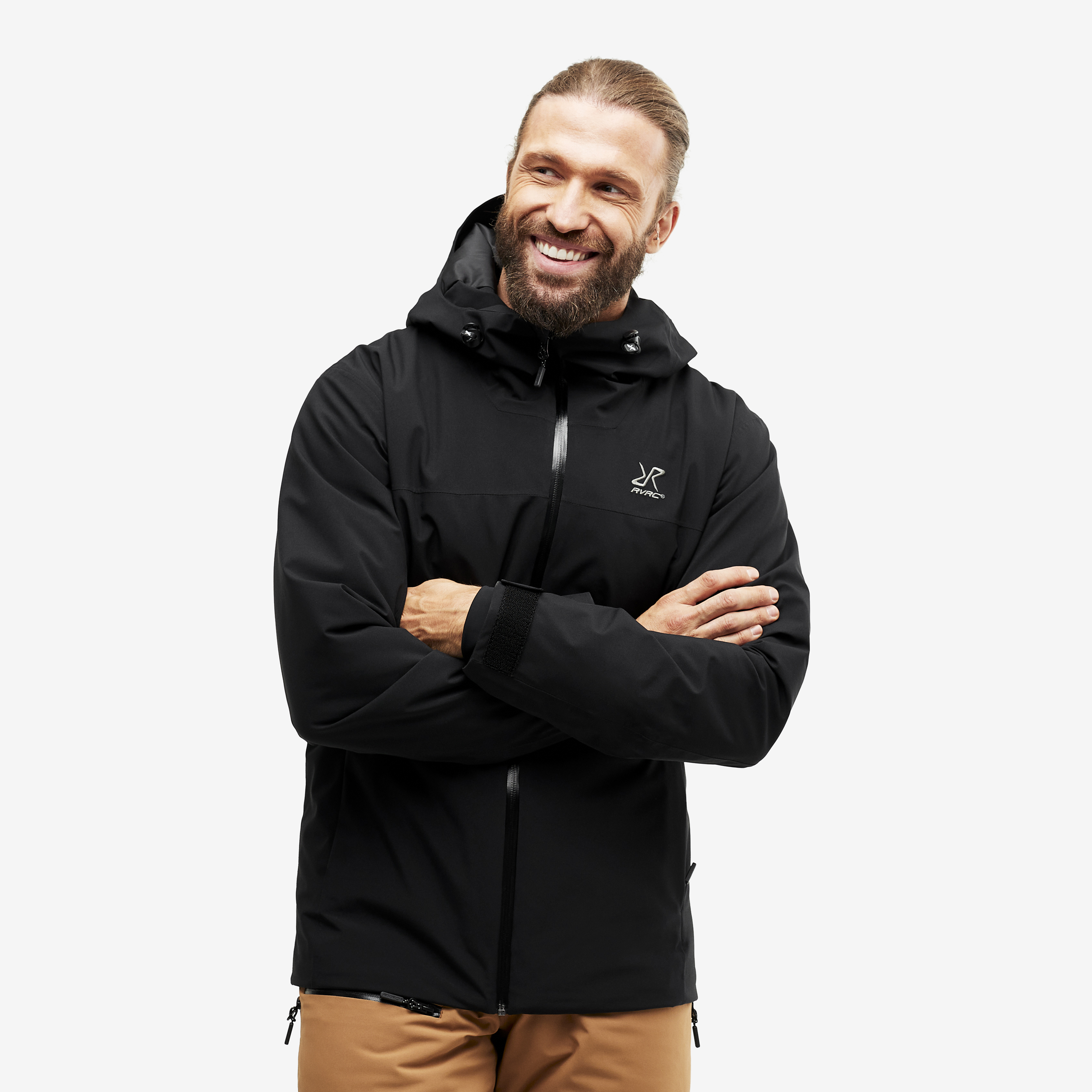 Helix Jacket Men Black | RevolutionRace