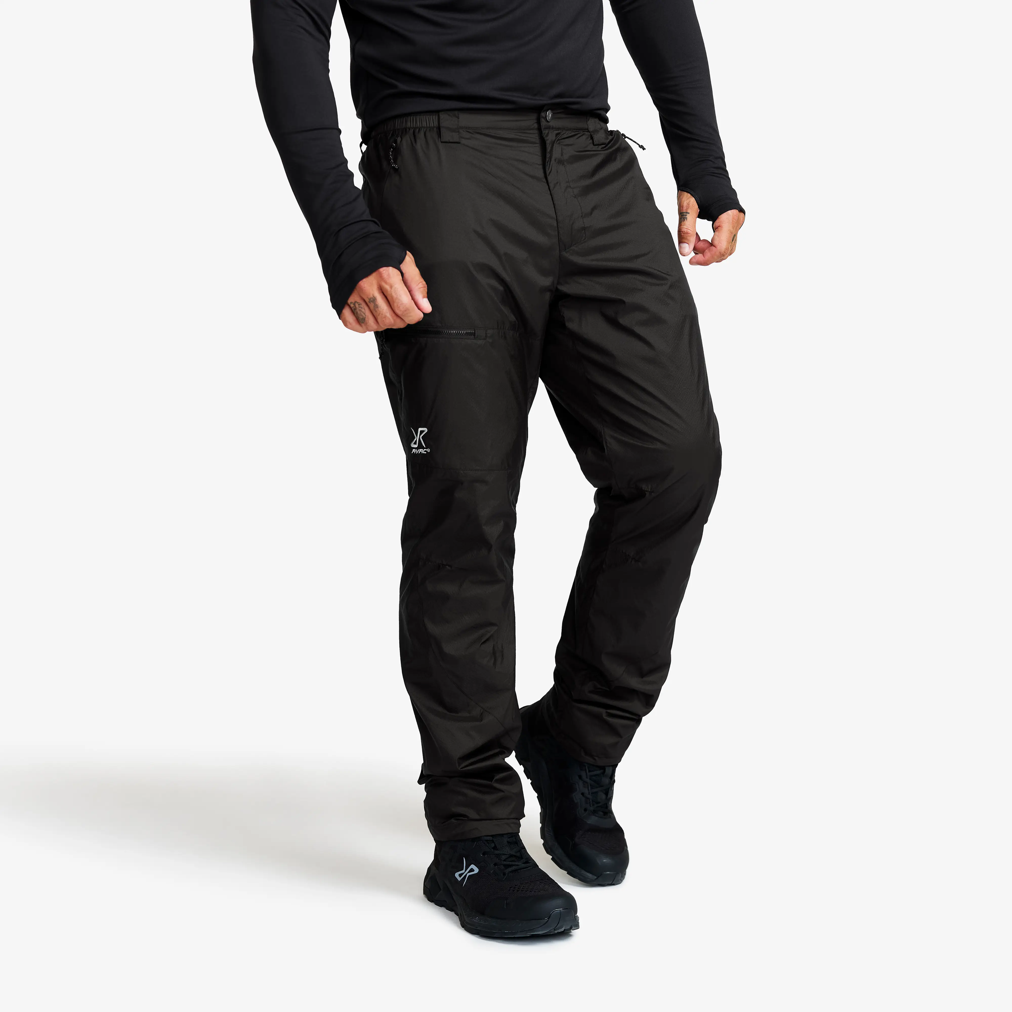 Brisk Tech Fleece-lined Trousers Black Men,