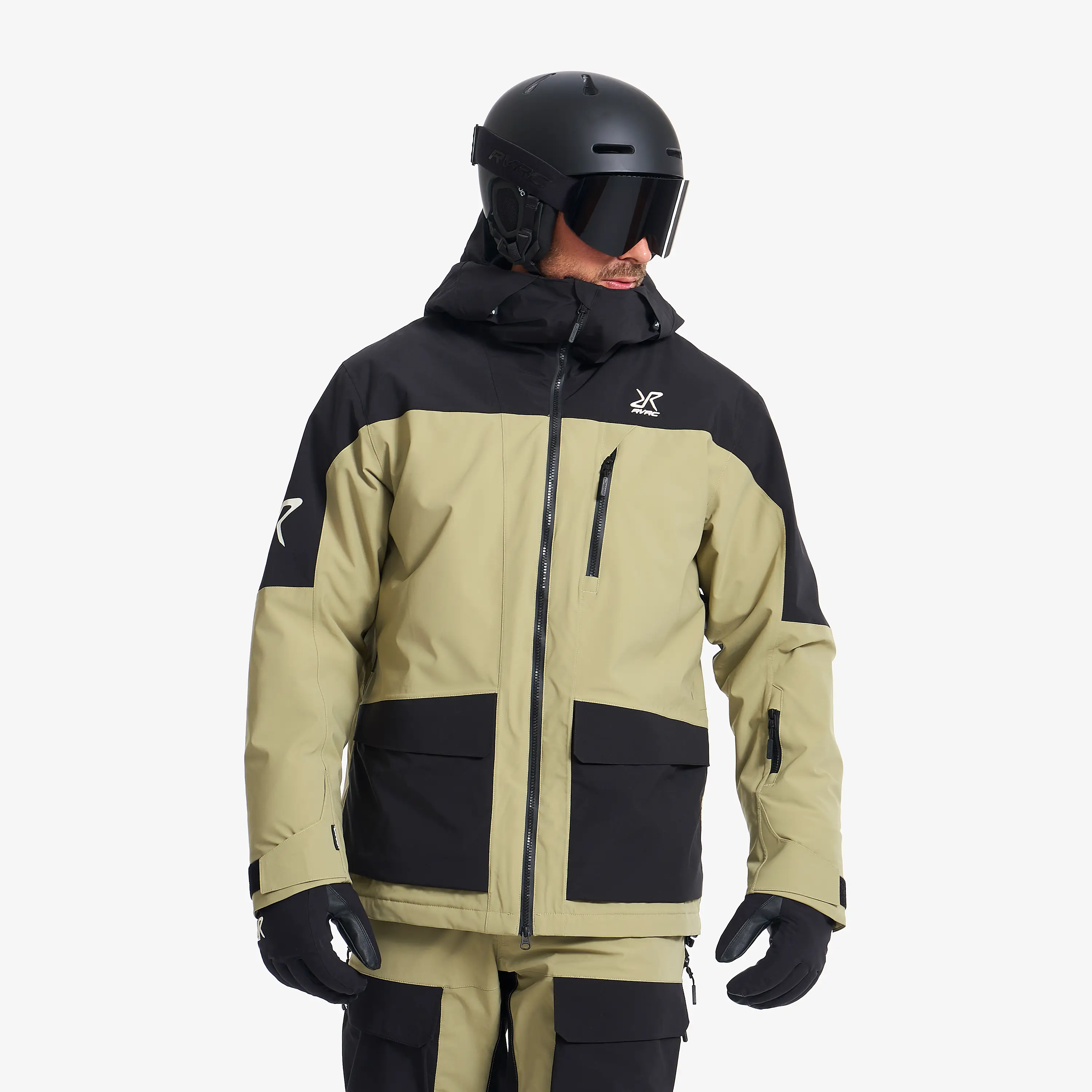 AccXel Insulated 2L Ski Jacket Aloe/Black Herren, 