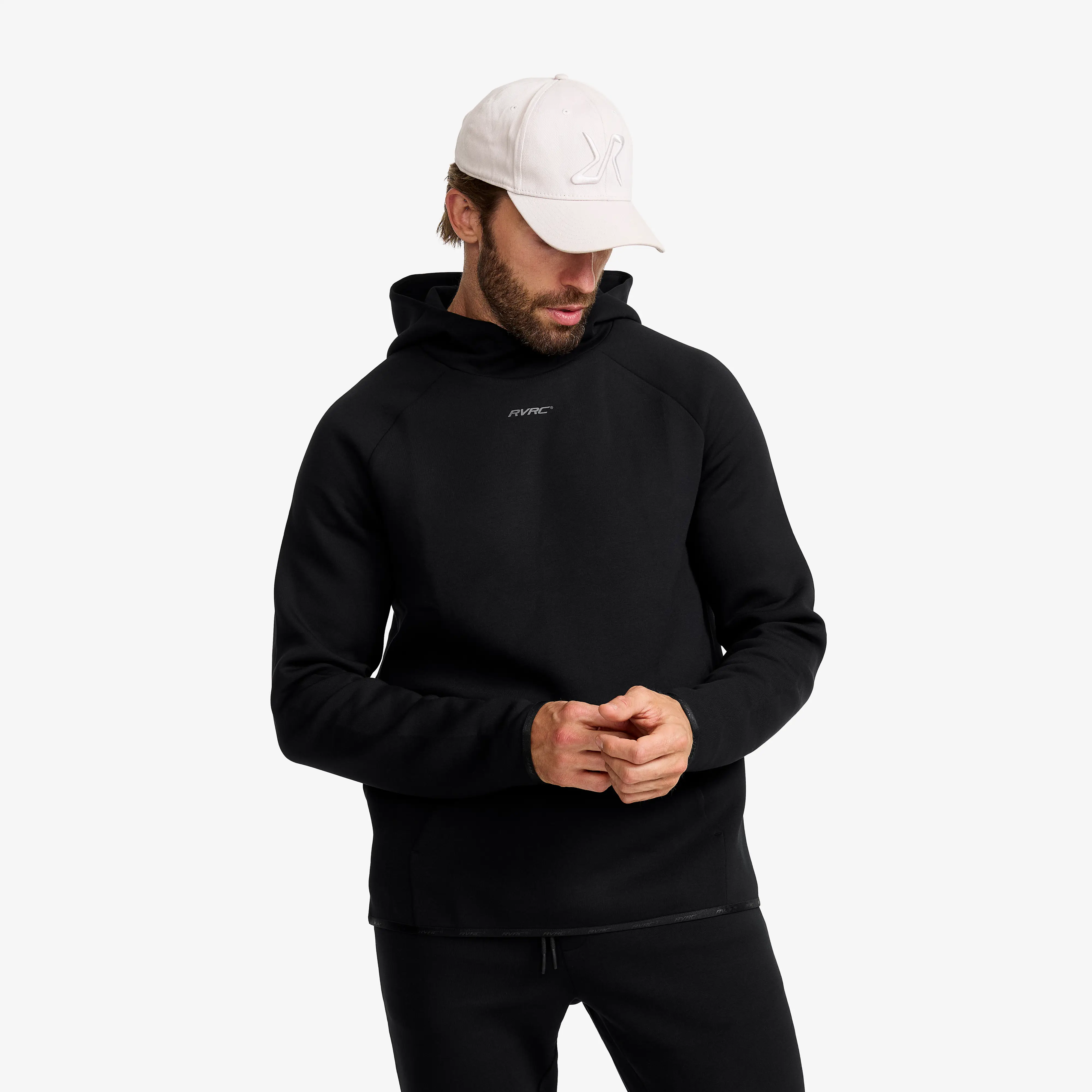 Street Scuba Hoodie Black Miehet, 