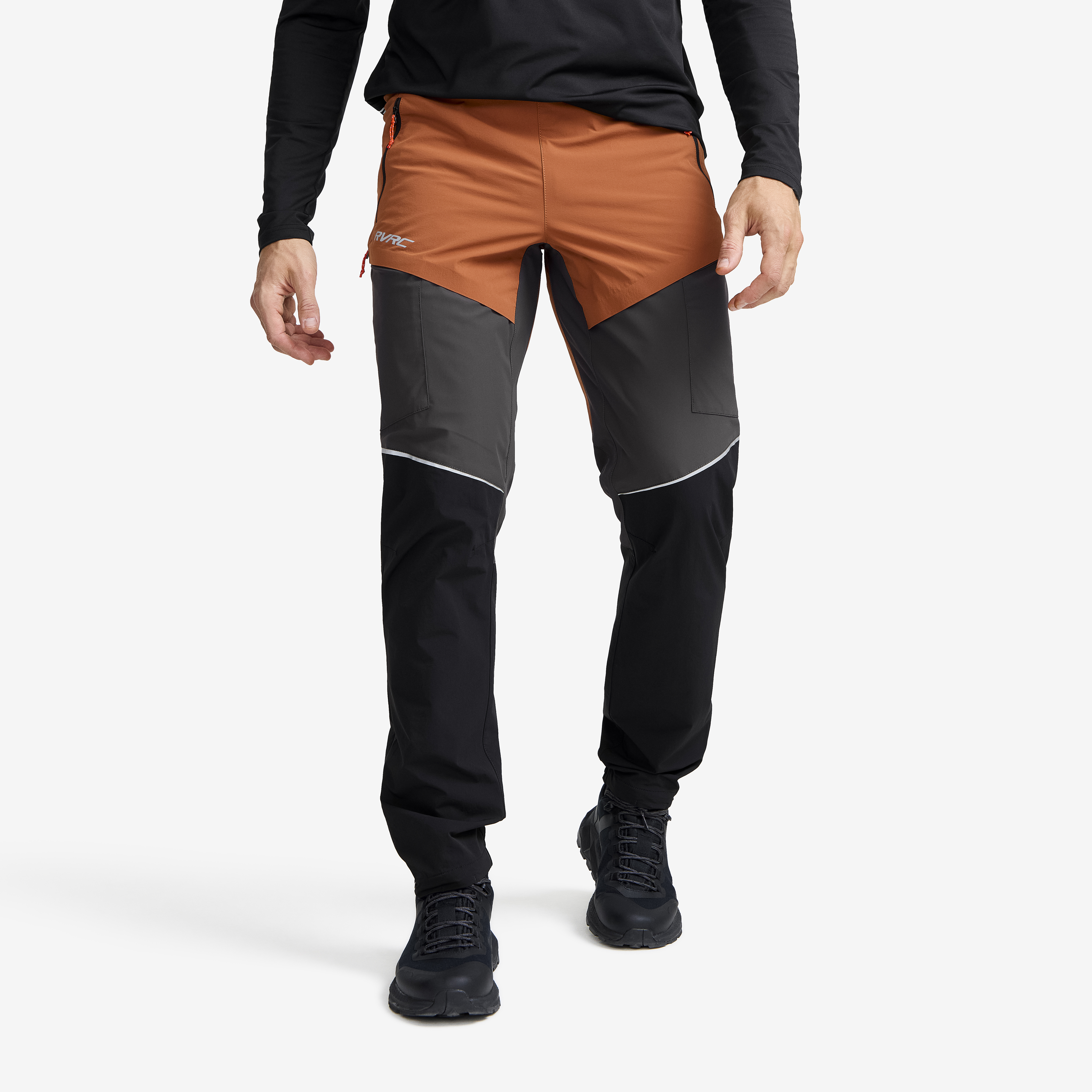 Dynamic Pro Wind Pants Men Dusty Orange/Anthracite | RevolutionRace