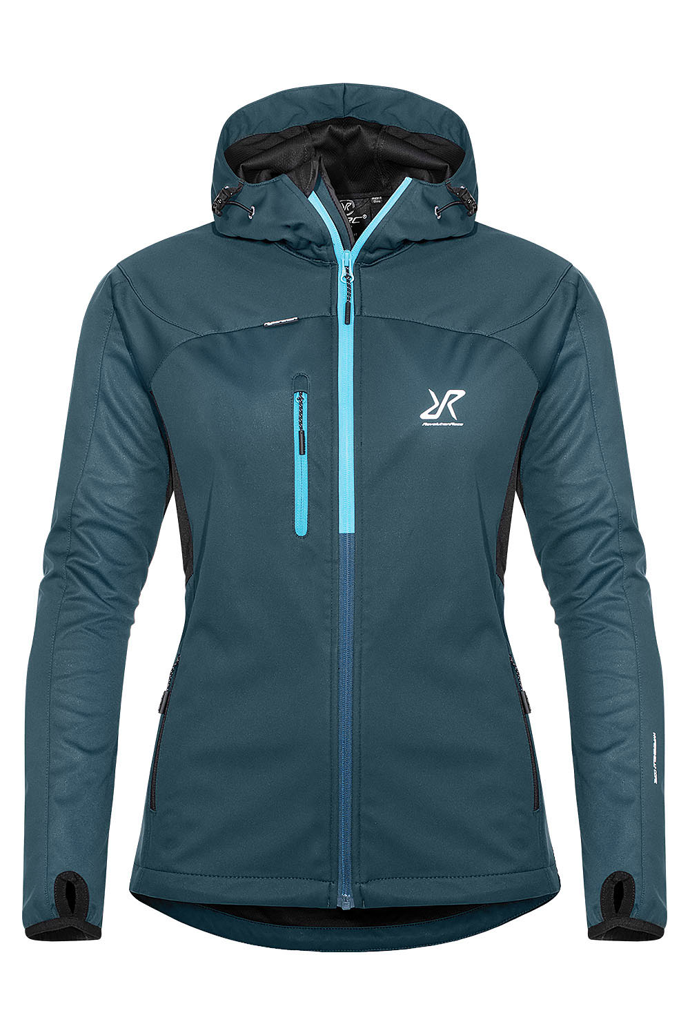 Clothing Silence Proshell Jacket Women Deep Teal Osta Silence