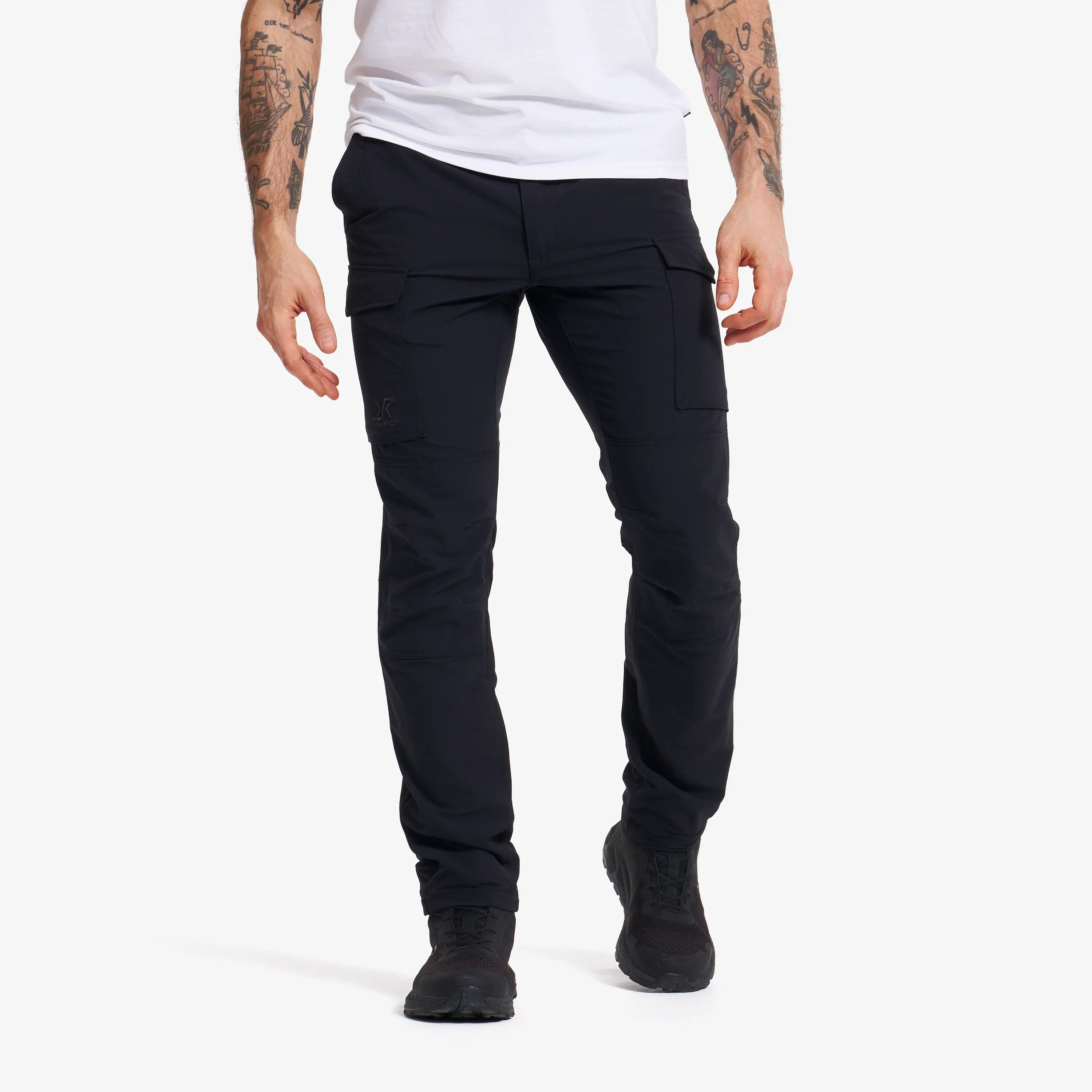 Adventure Cargo Stretch Pants Black Herr, 