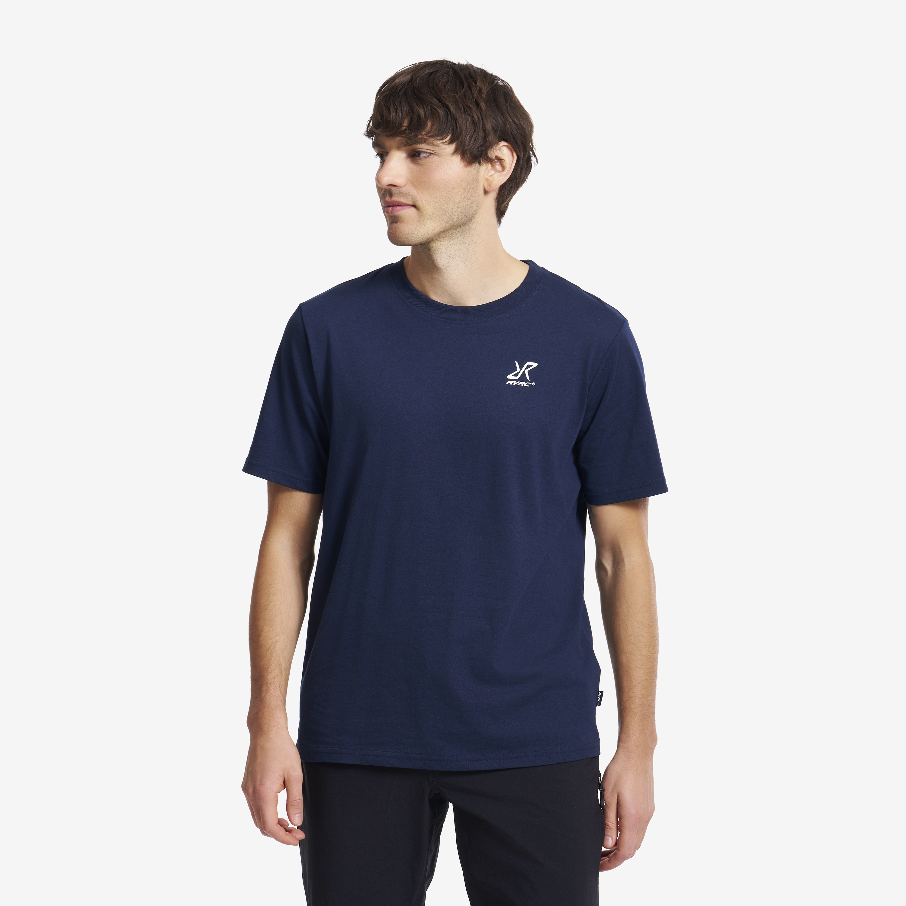 Easy 2 Pack T-shirt Herre Deep Navy, Størrelse:2XL - Herre > Overdele > T-shirts
