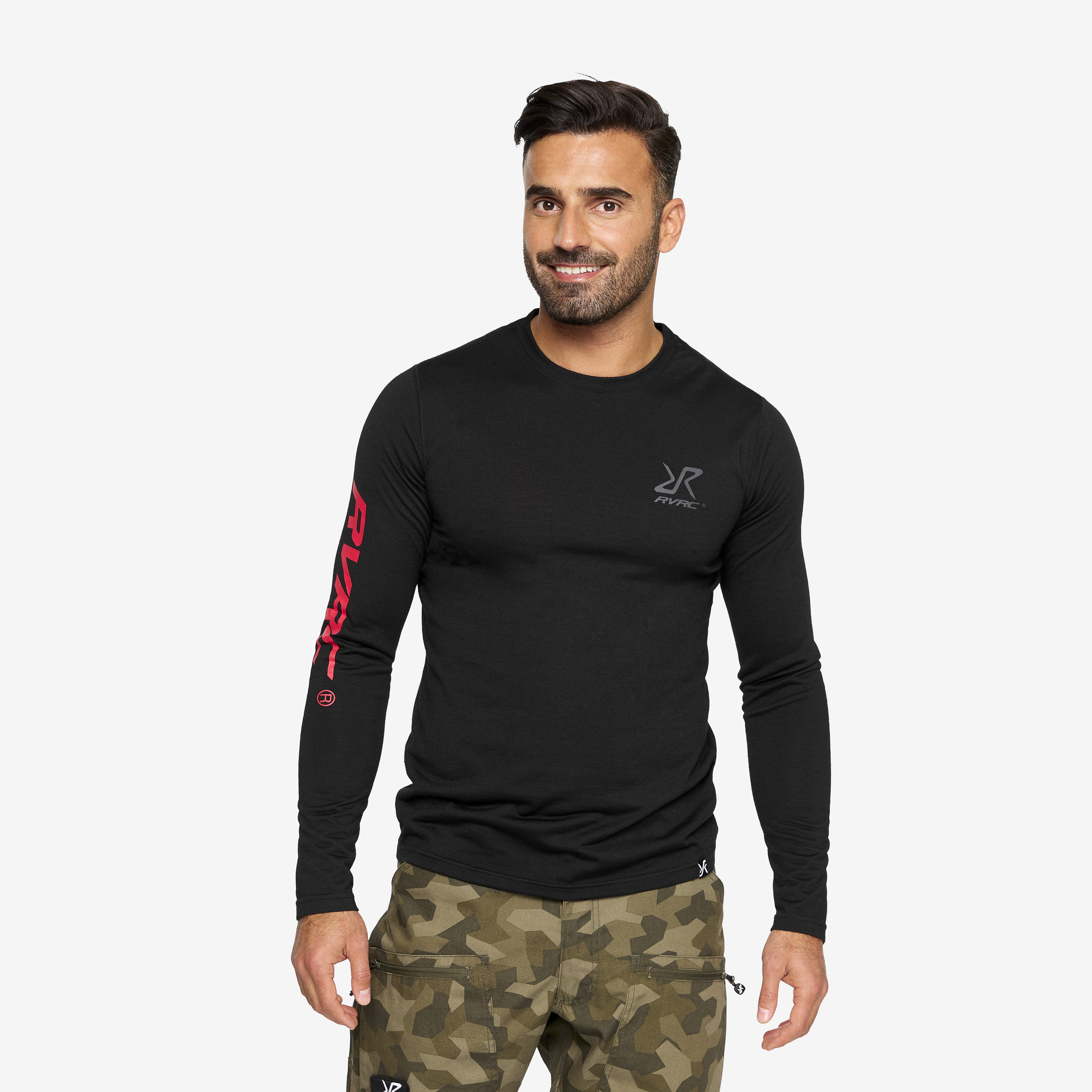 Sheep LS Tee Black Heren