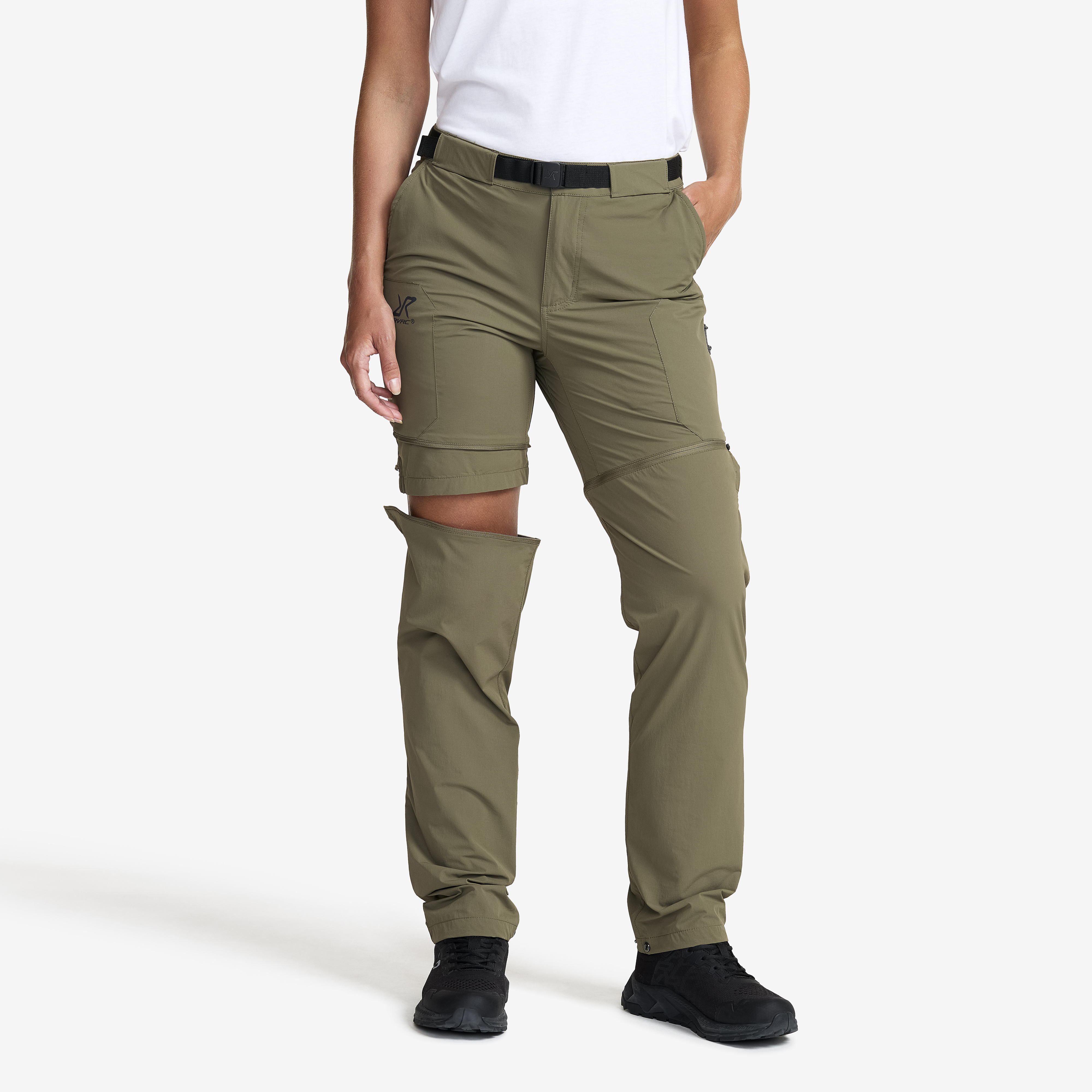 Elevate Hiking Zip-off Pants Dame Kalamata, Størrelse:2XL - Zip-off-bukser