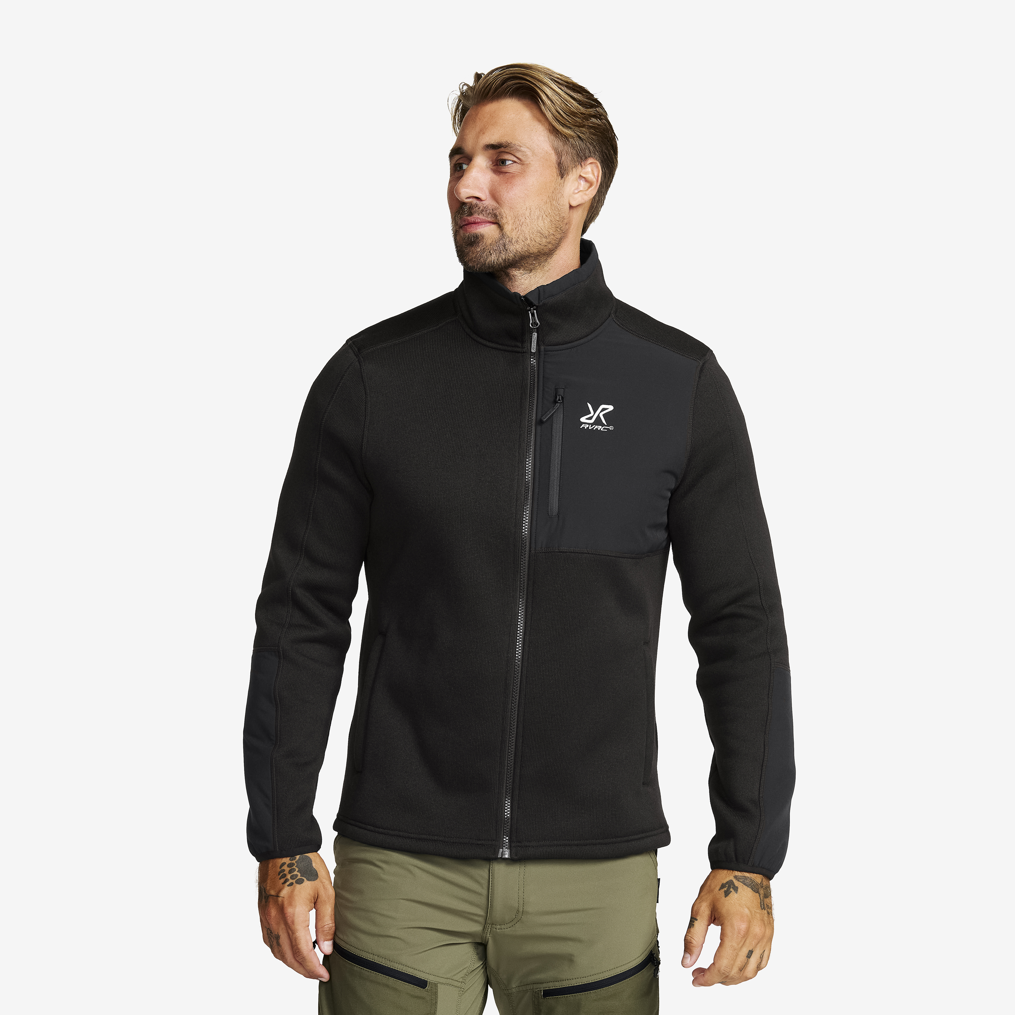 Northbound Fleece Jacket Black Herr,