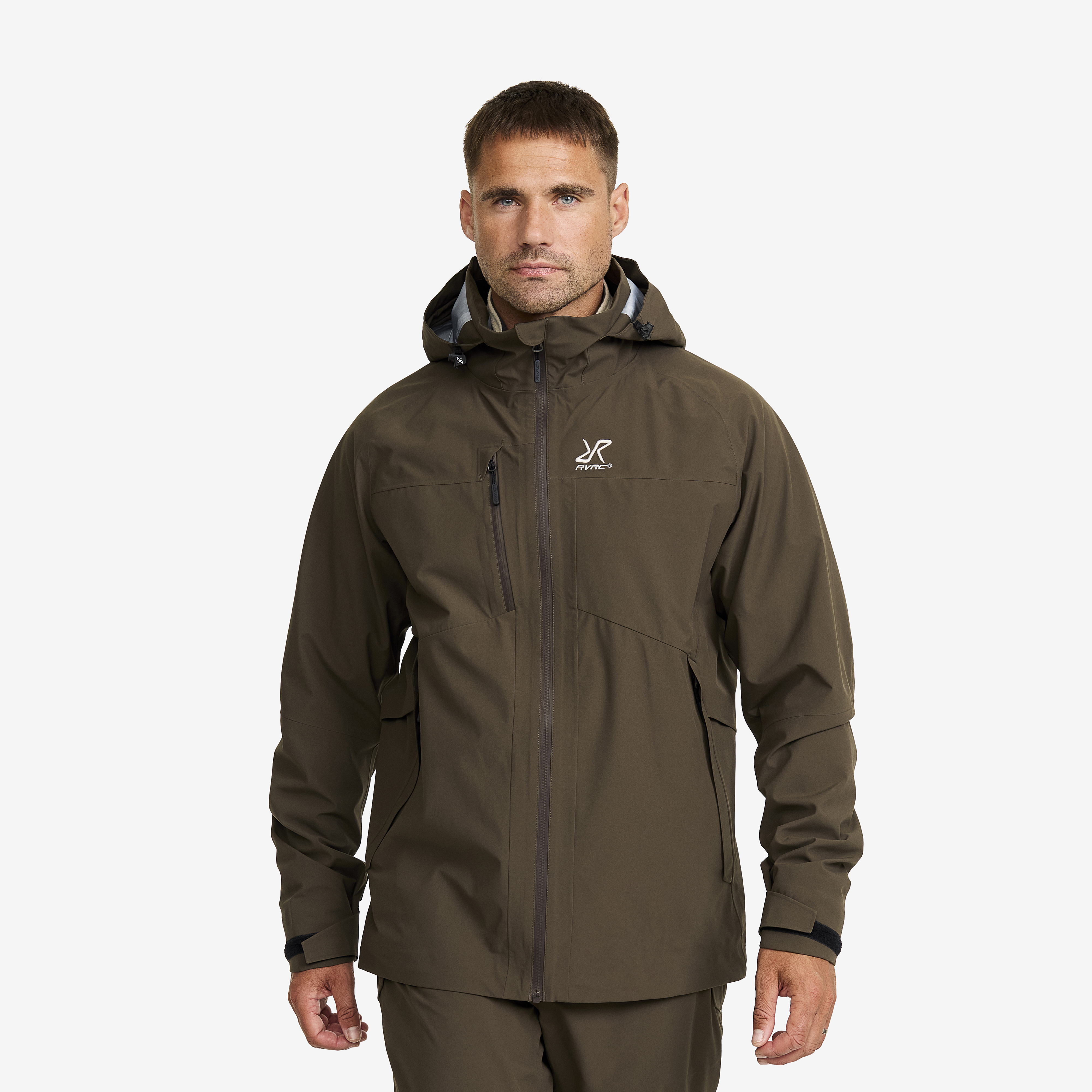 Cloud 3L Shell Jacket Mud Hombres