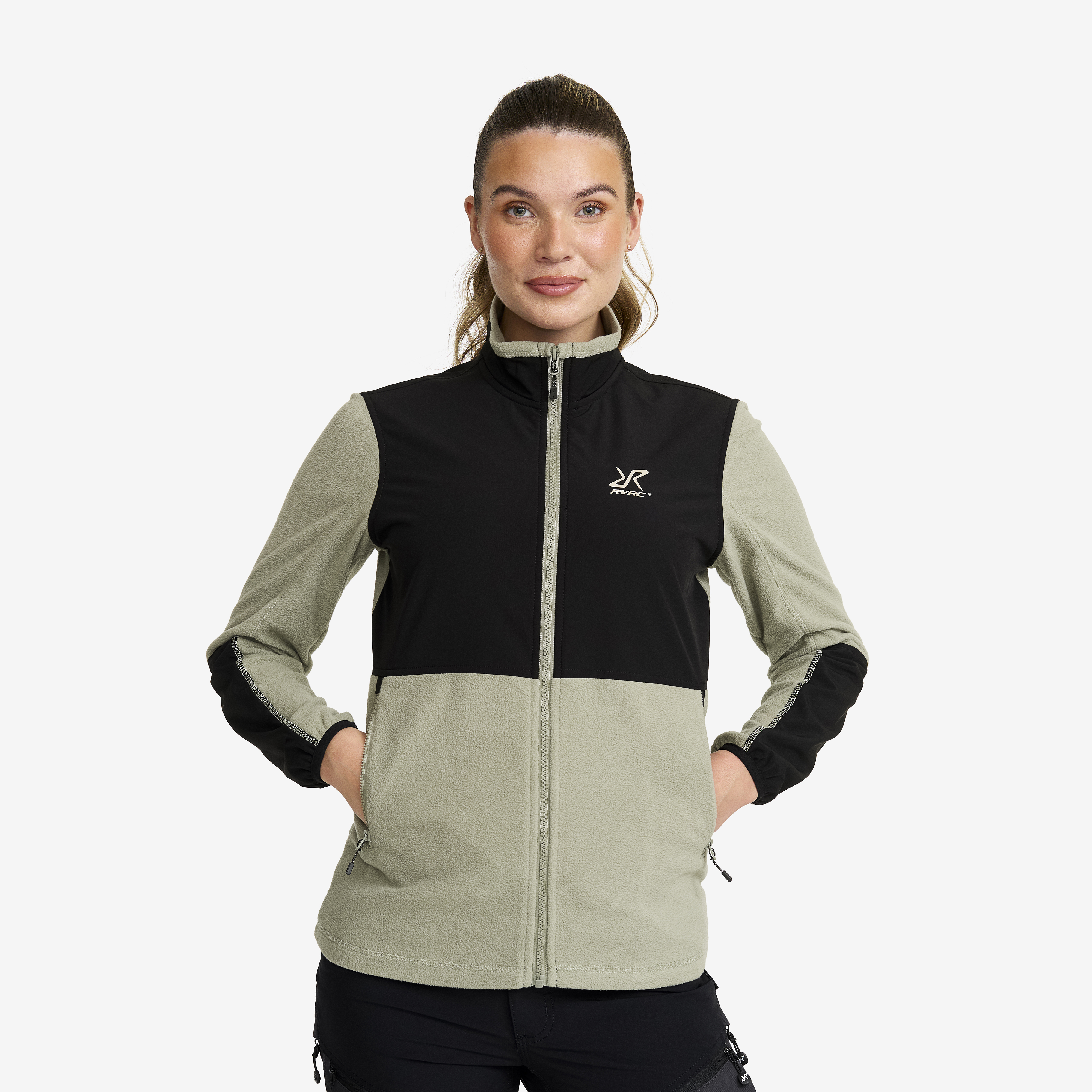 River Hybrid Fleece Shadow Damen